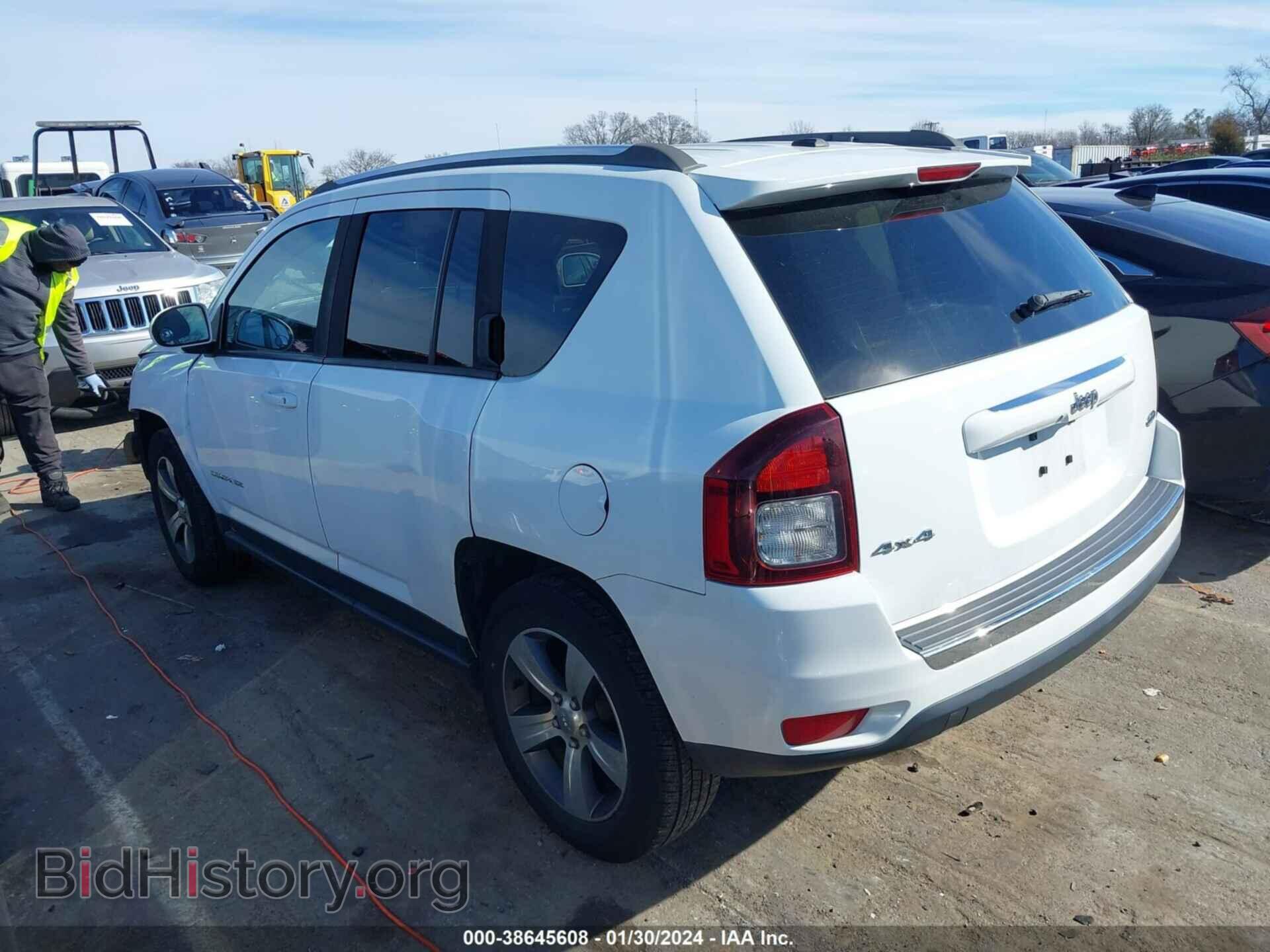 2016 JEEP COMPASS - VIN: 1C4NJDEB2GD798752 - Фото 3