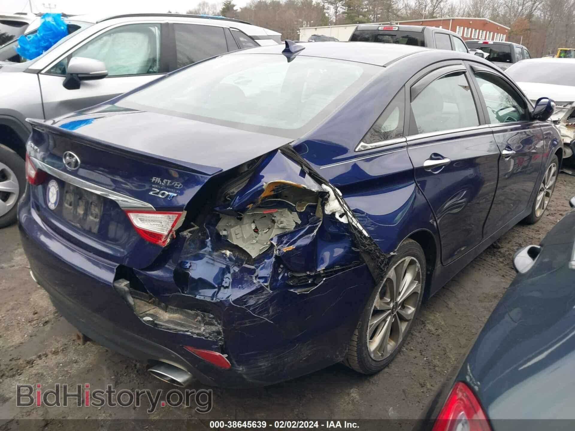 2014 HYUNDAI SONATA - VIN: 5NPEC4AB7EH874005 - Фото 4
