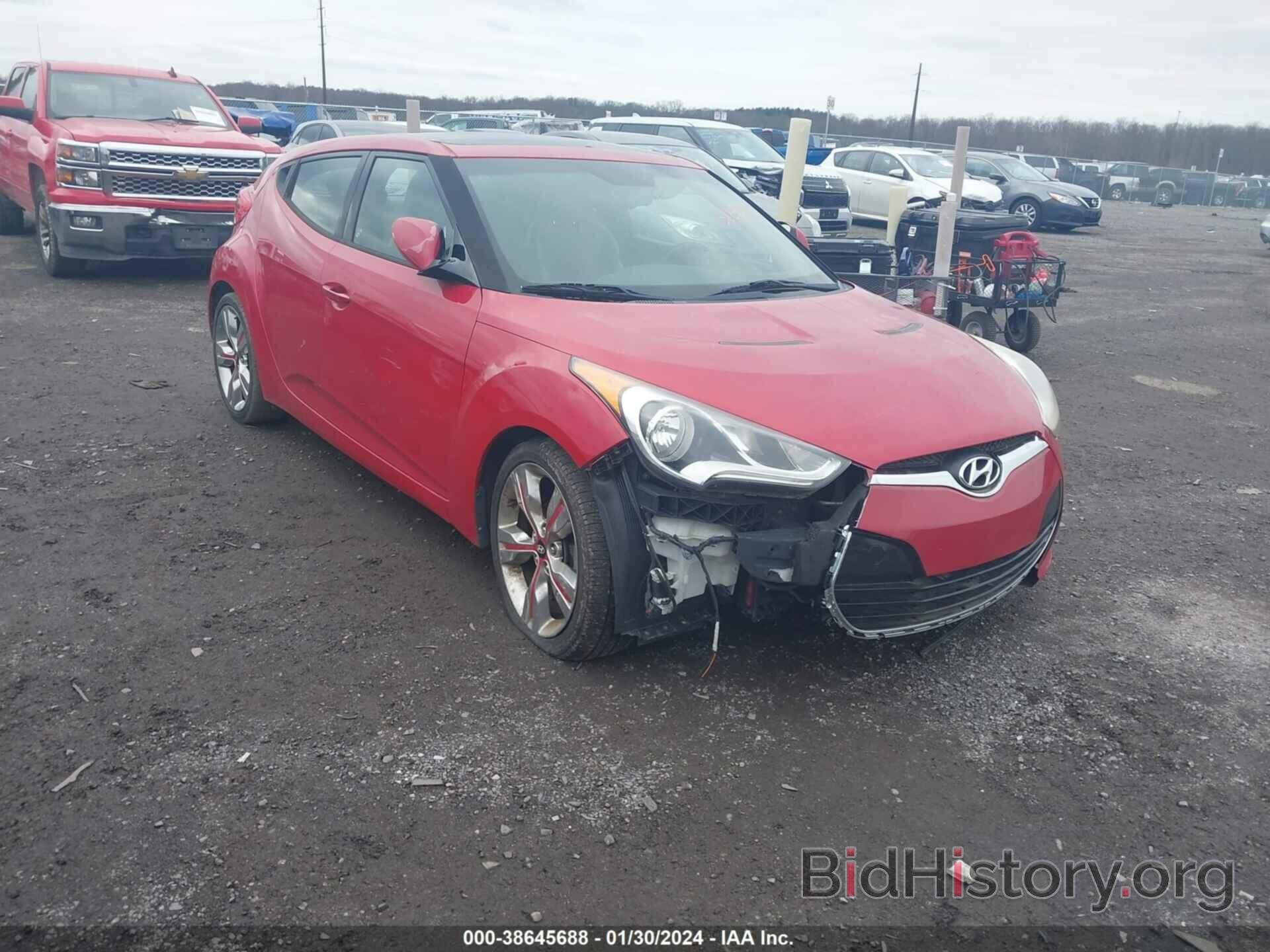 Photo KMHTC6AD8DU179228 - HYUNDAI VELOSTER 2013