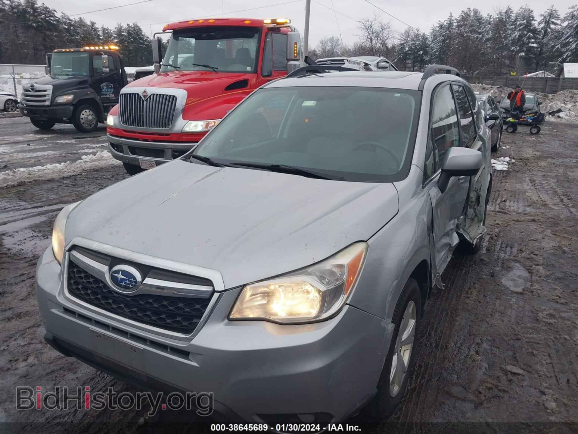 2014 SUBARU FORESTER - VIN: JF2SJAJC4EH444366 - Фото 2