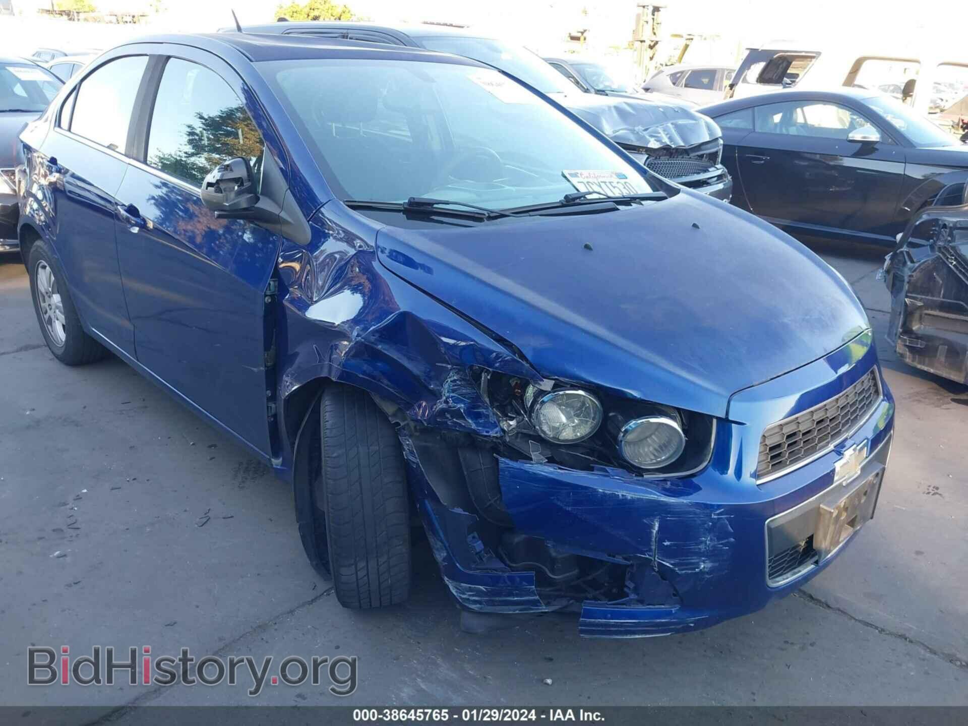 Фотография 1G1JC5SH5E4199048 - CHEVROLET SONIC 2014