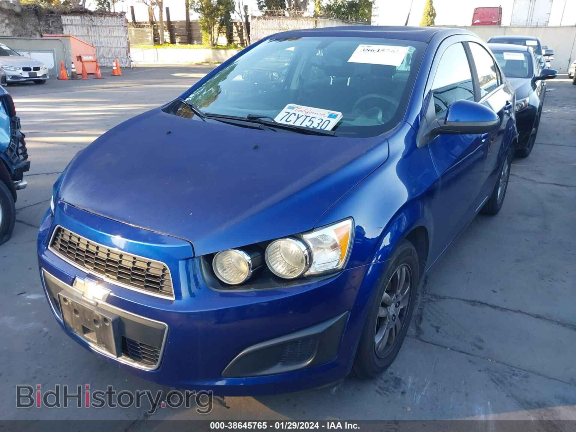 2014 CHEVROLET SONIC - VIN: 1G1JC5SH5E4199048 - Фото 2