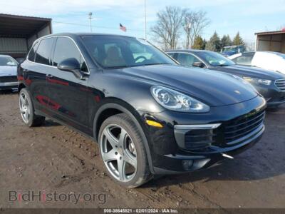 2016 Porsche CAYENNE, black — VIN WP1AA2A25GLA06302, IAAI