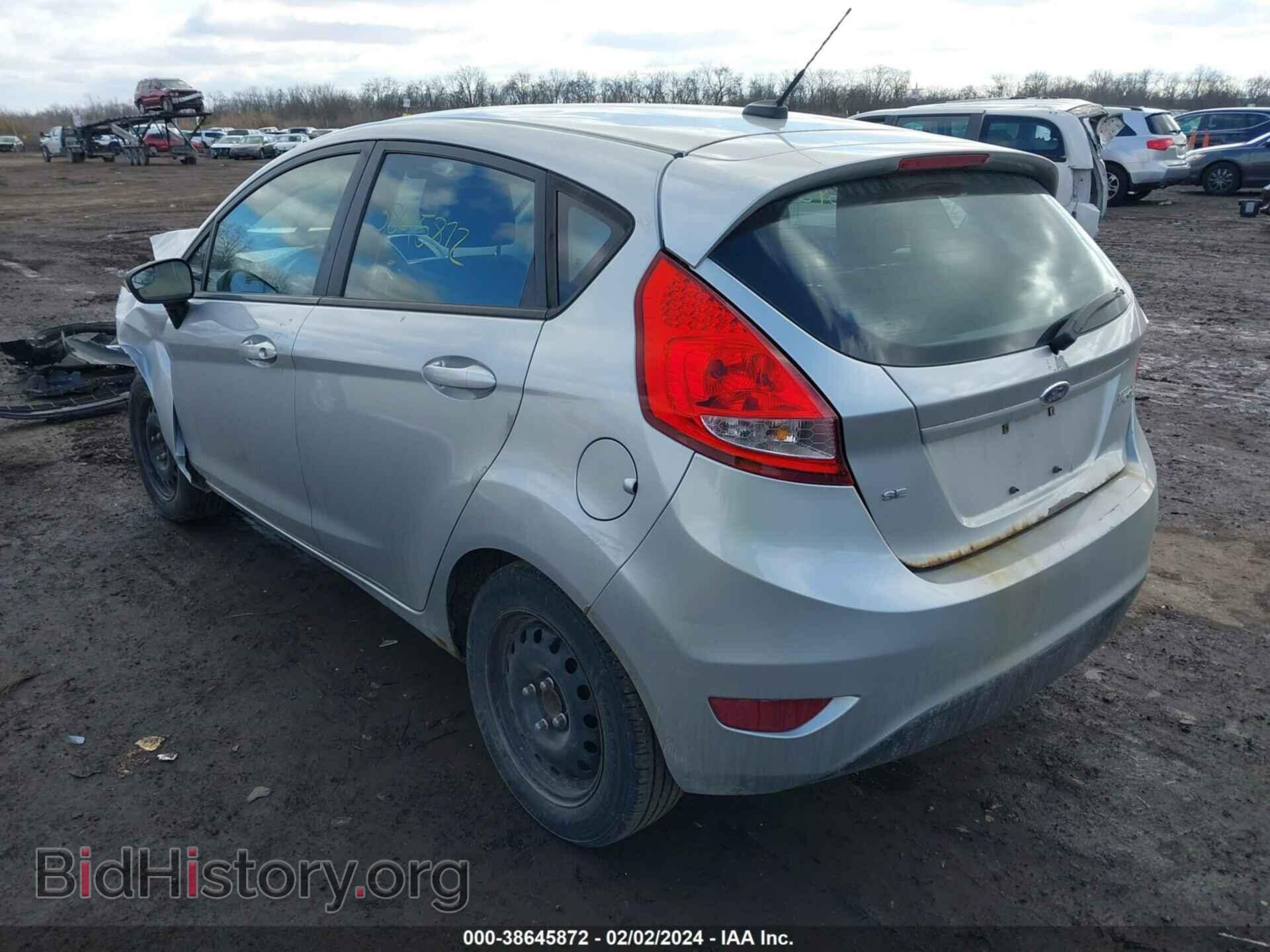 2013 FORD FIESTA - VIN: 3FADP4EJ1DM184492 - Фото 3