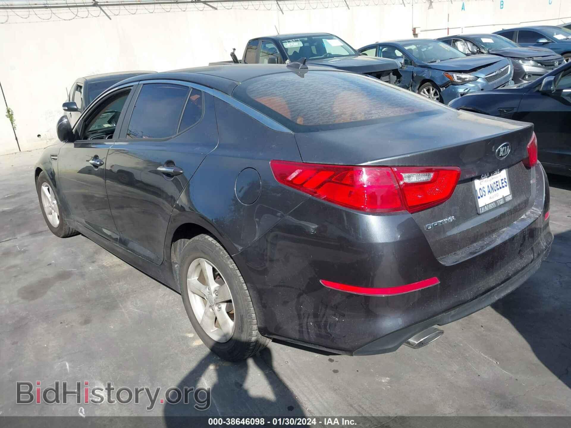 2015 KIA OPTIMA - VIN: KNAGM4A79F5621266 - Photo 3