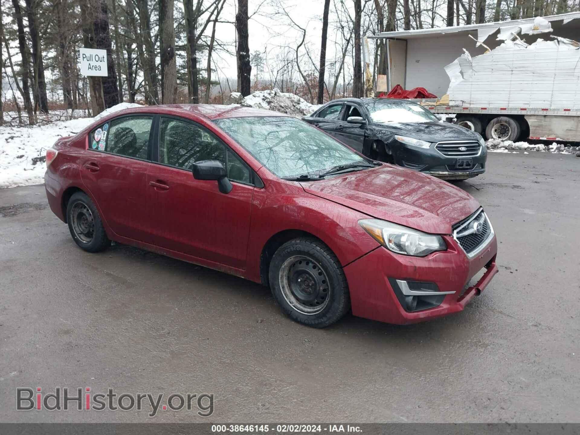 Фотография JF1GJAA65GH010318 - SUBARU IMPREZA 2016