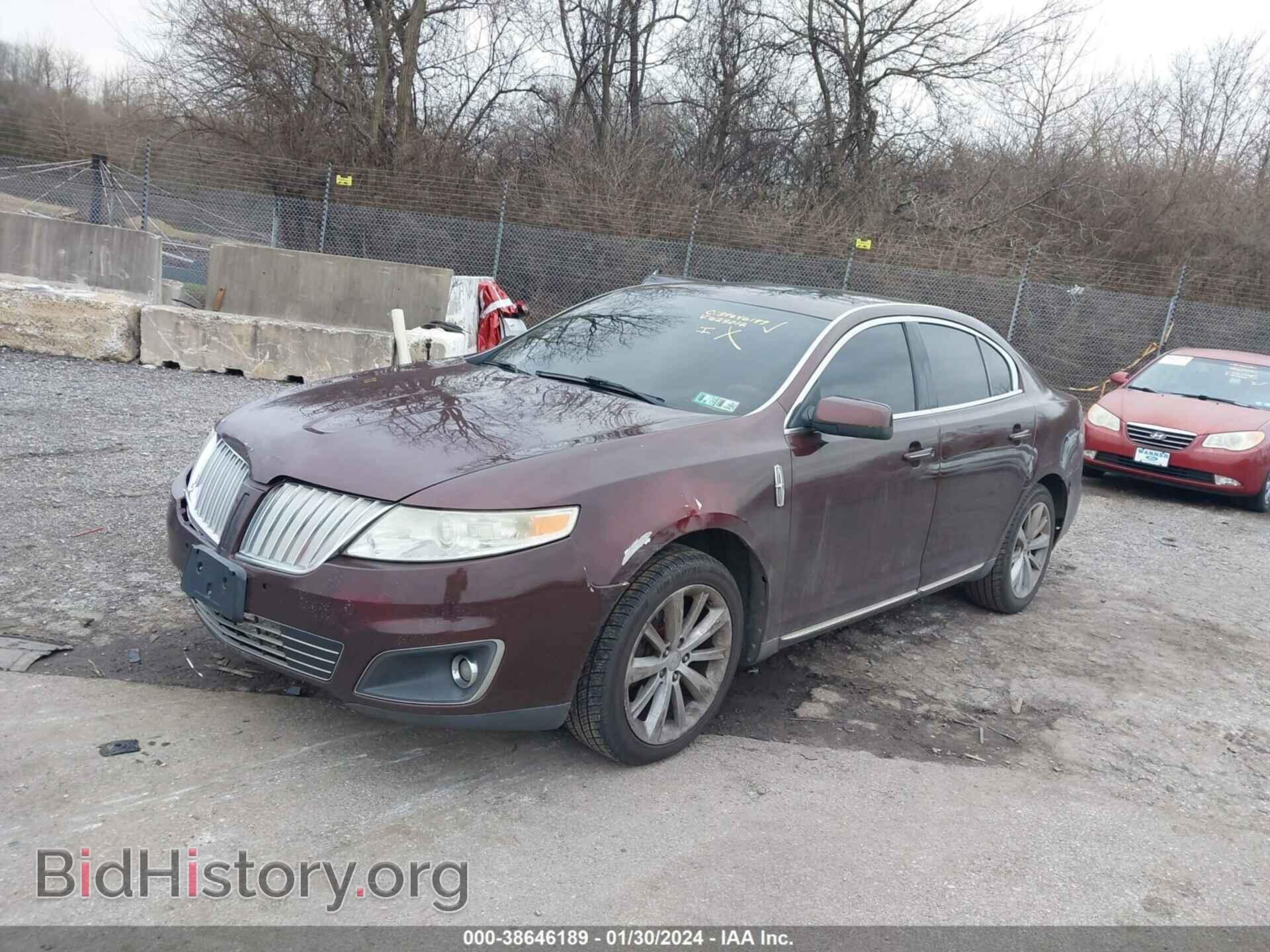 2009 LINCOLN MKS - VIN: 1LNHM94R29G623012 - Фото 2