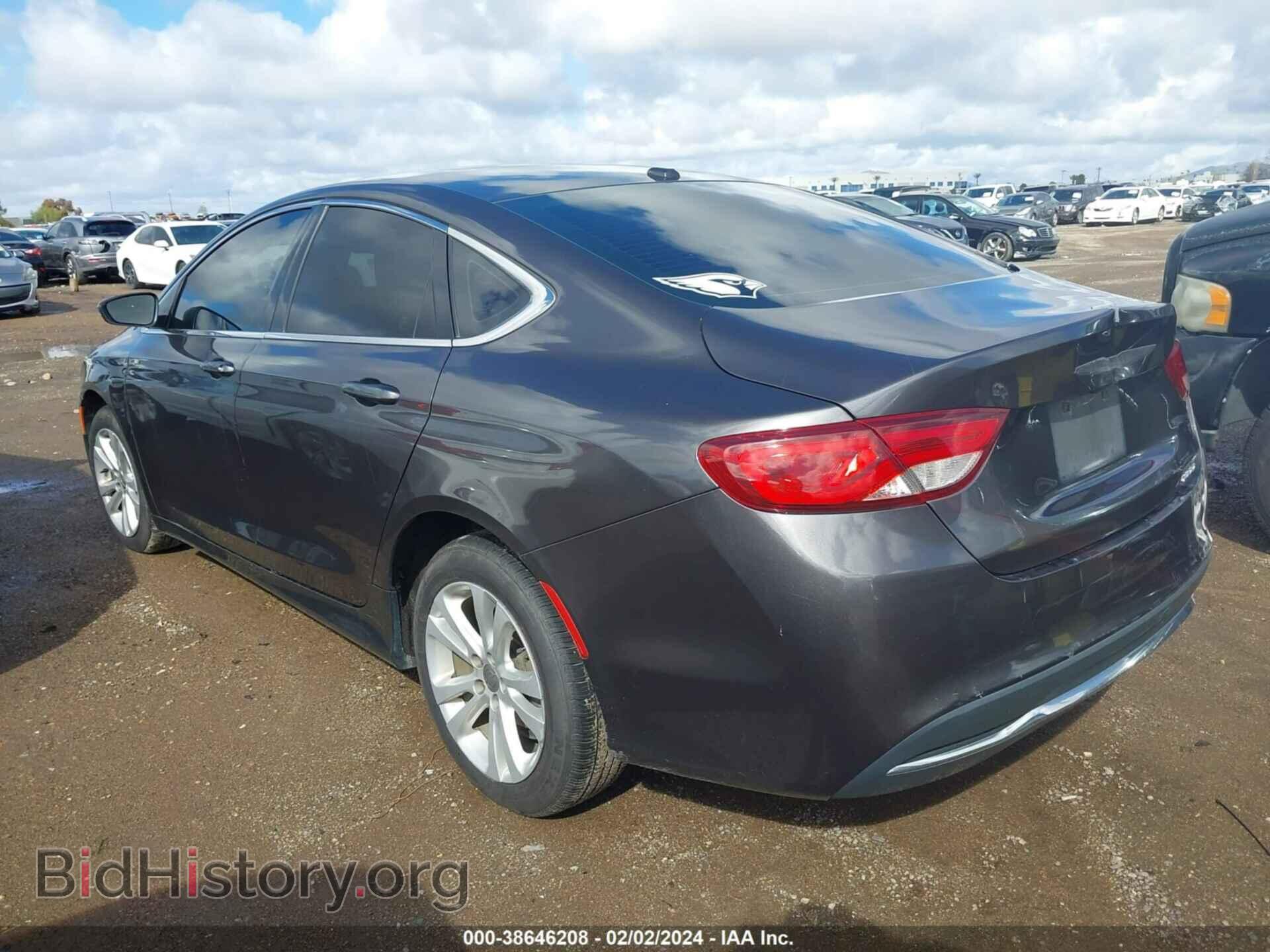 2016 CHRYSLER 200 - VIN: 1C3CCCAB1GN110756 - Фото 3