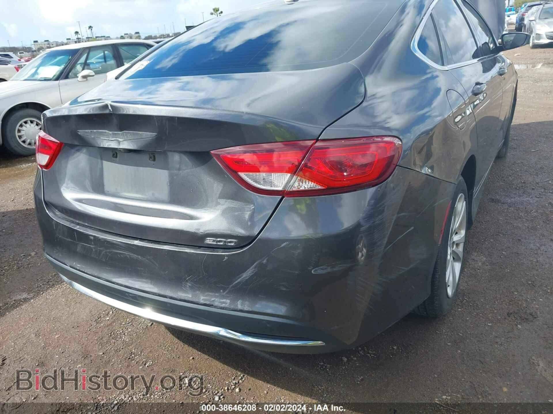 2016 CHRYSLER 200 - VIN: 1C3CCCAB1GN110756 - Фото 6