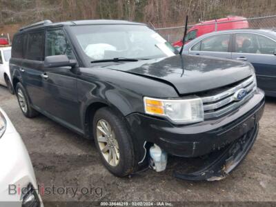 2011 Ford FLEX SEL, black — VIN 2FMGK5CC7BBD05987, IAAI