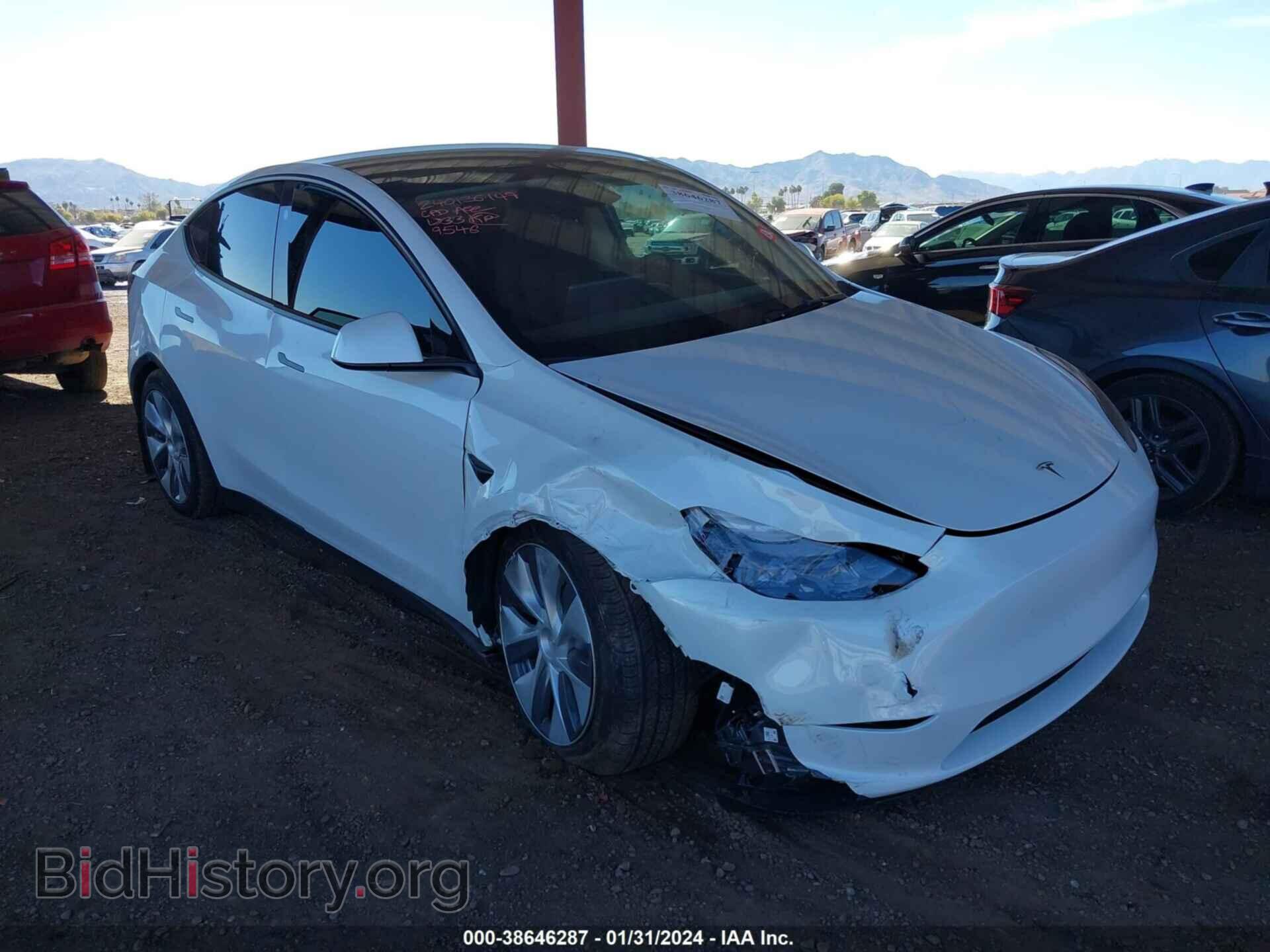 Фотография 7SAYGDEE2PF939546 - TESLA MODEL Y 2023