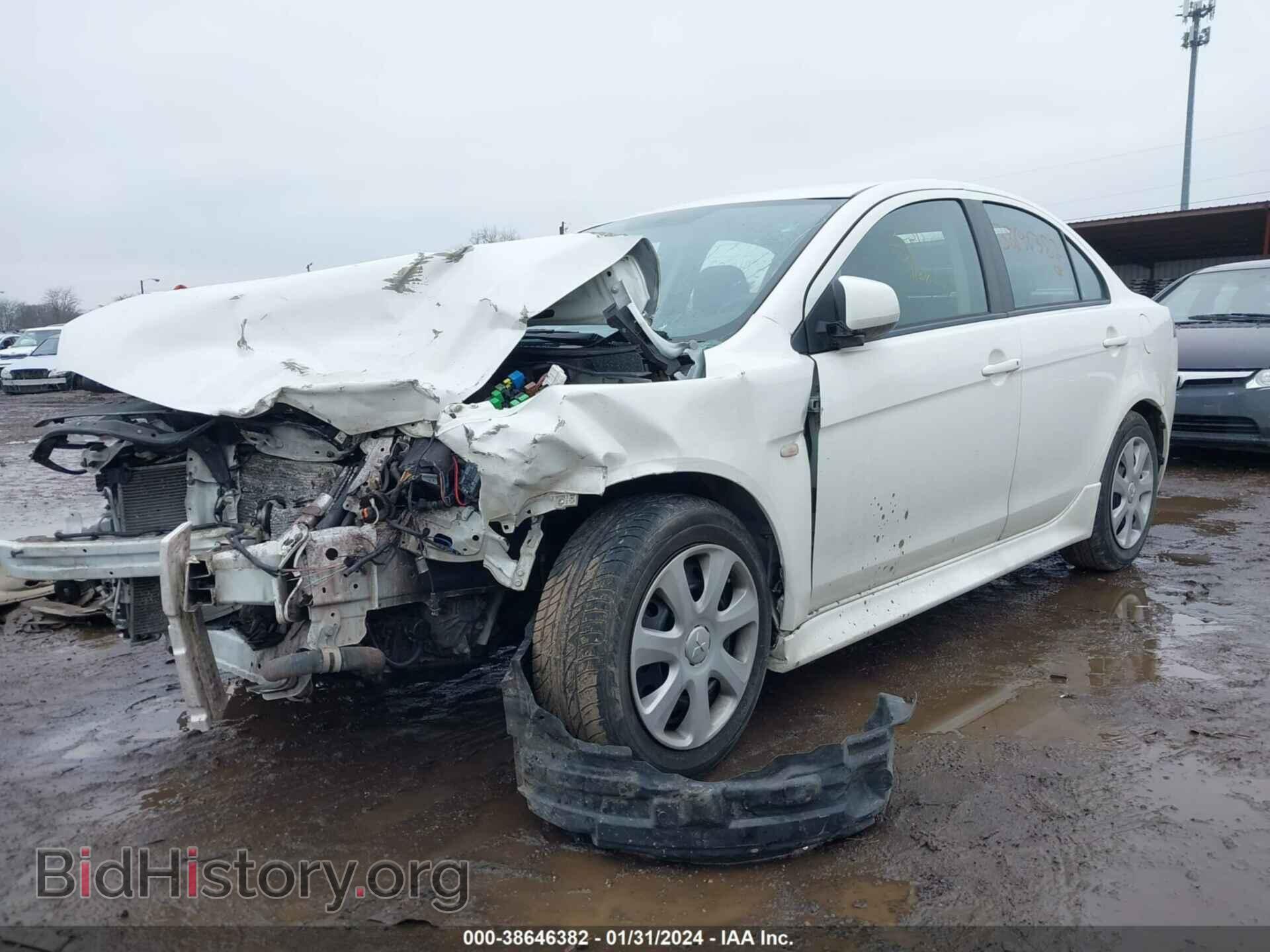 2014 MITSUBISHI LANCER - VIN: JA32U2FU2EU009333 - Фото 2