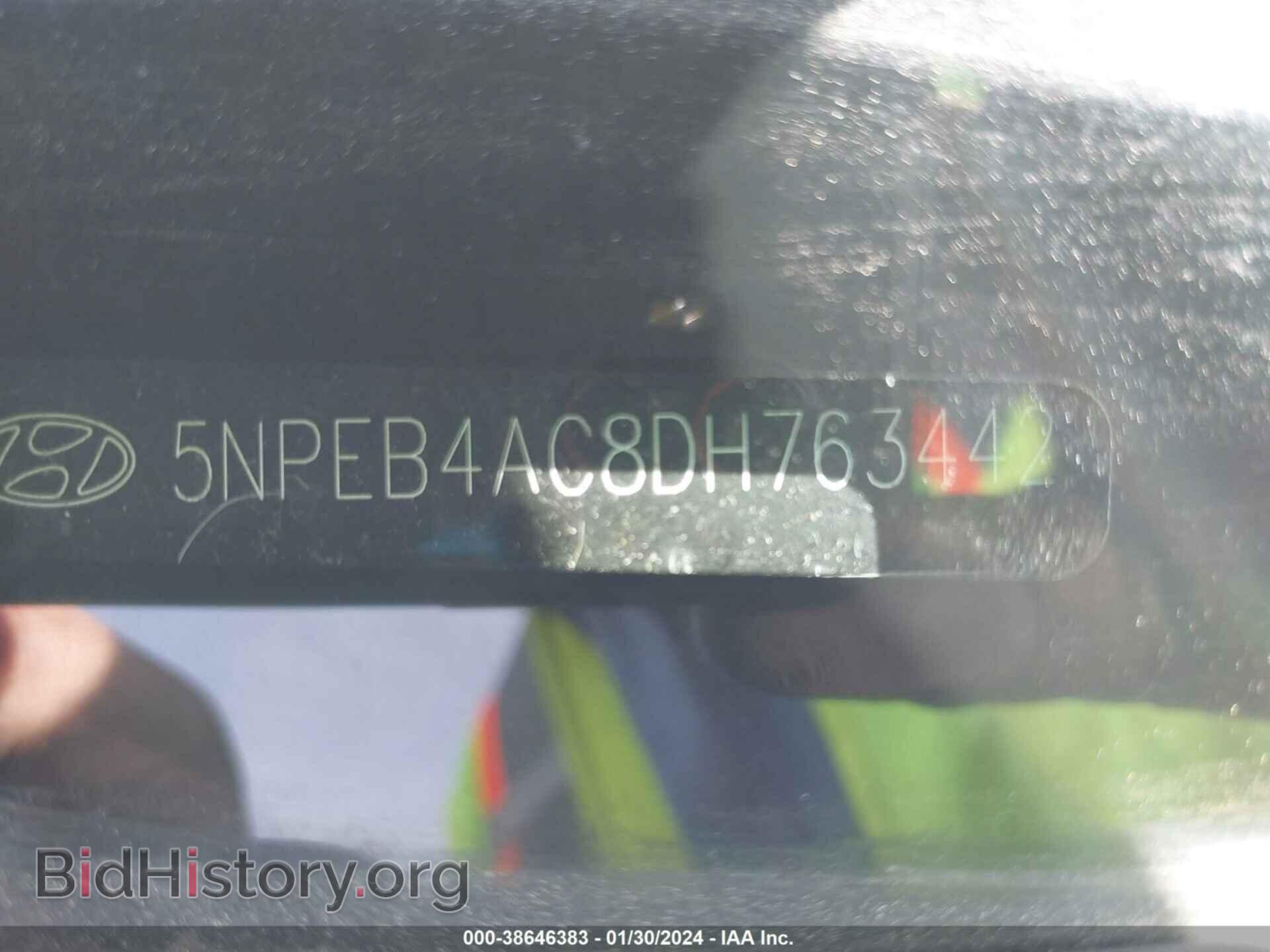 2013 HYUNDAI SONATA - VIN: 5NPEB4AC8DH763442 - Photo 9