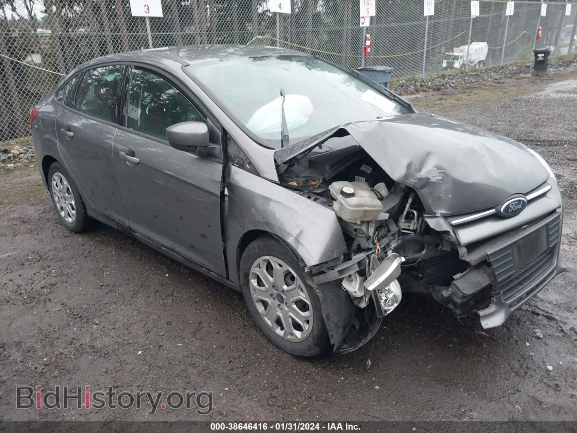 Фотография 1FAHP3F20CL382466 - FORD FOCUS 2012