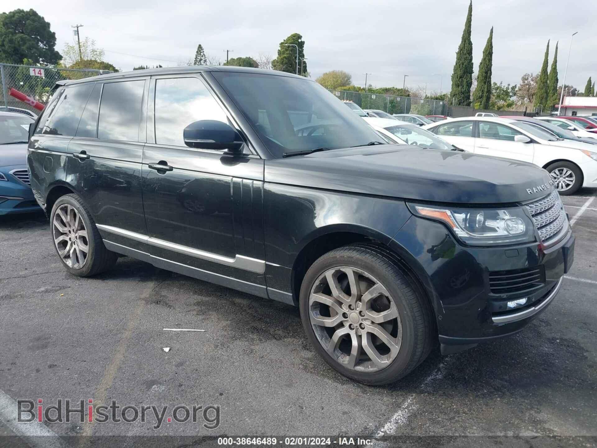 Photo SALGS2TFXFA211920 - LAND ROVER RANGE ROVER 2015