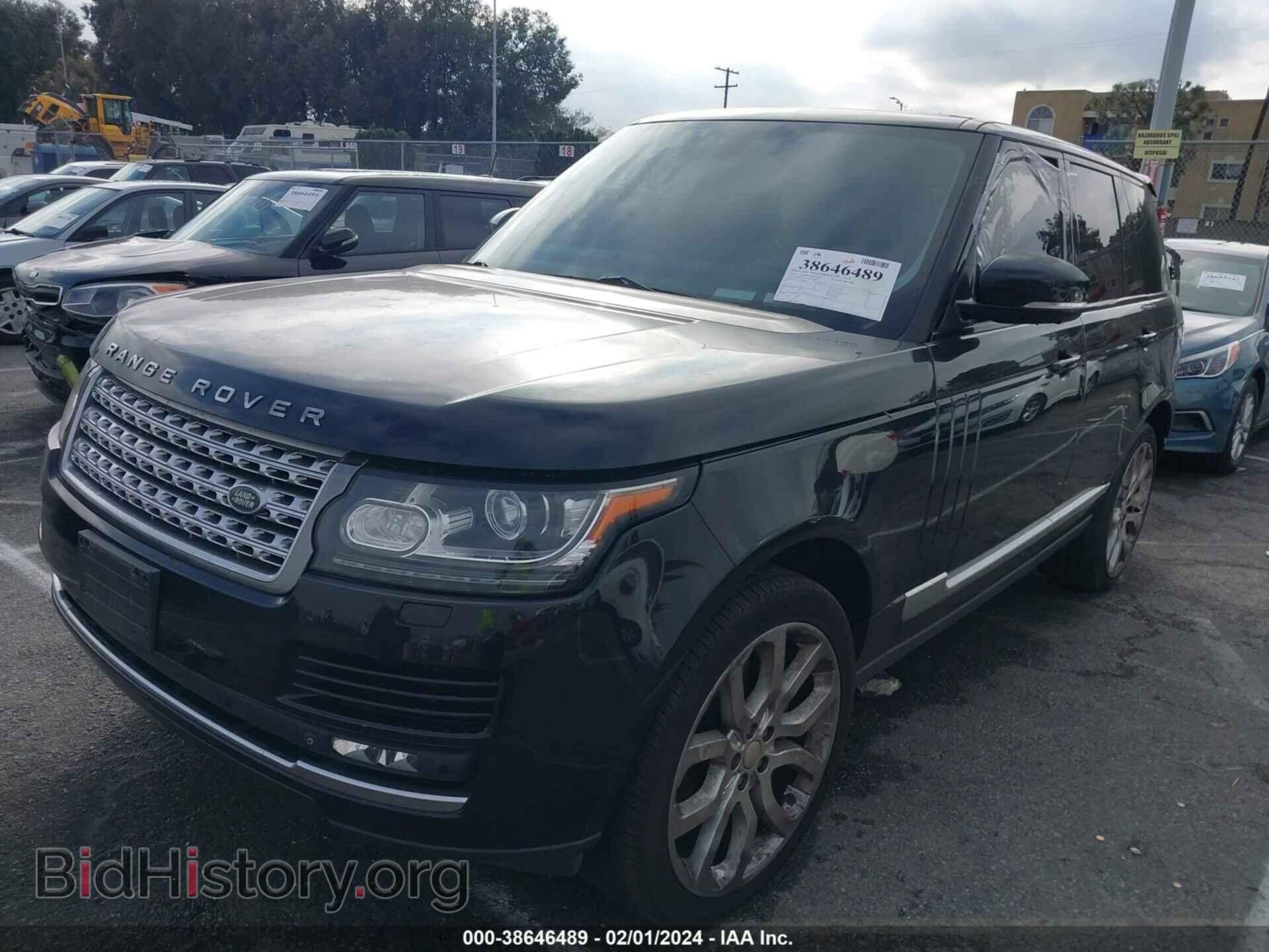 2015 LAND ROVER RANGE ROVER - VIN: SALGS2TFXFA211920 - Фото 2