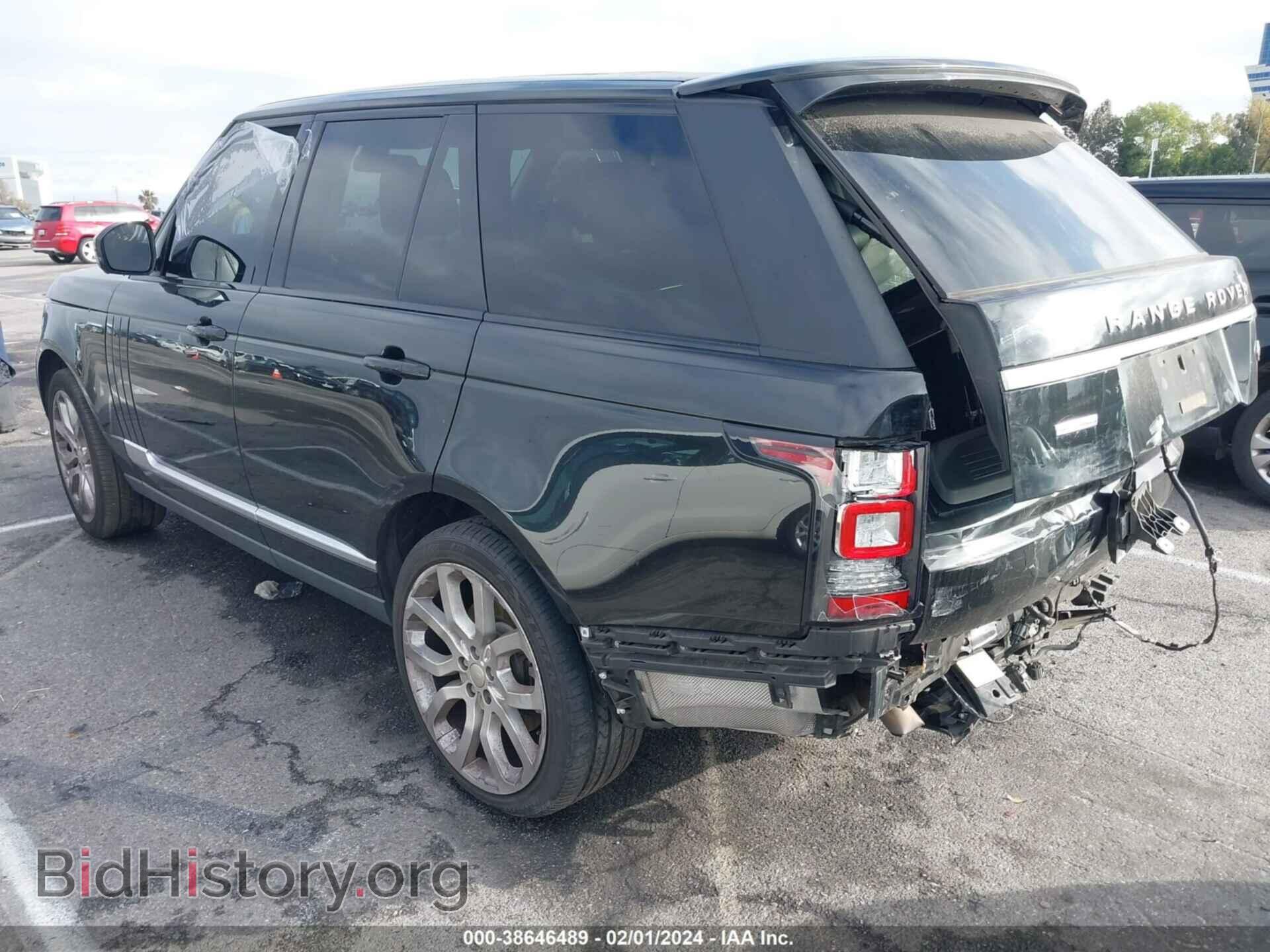 2015 LAND ROVER RANGE ROVER - VIN: SALGS2TFXFA211920 - Фото 3