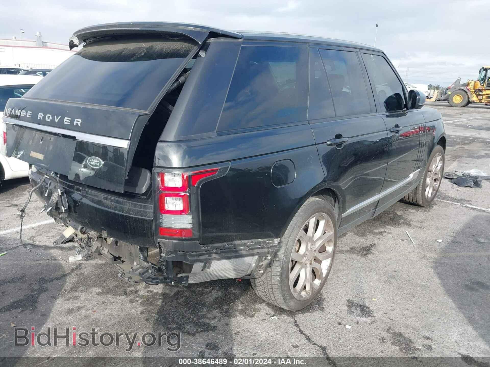 2015 LAND ROVER RANGE ROVER - VIN: SALGS2TFXFA211920 - Фото 4