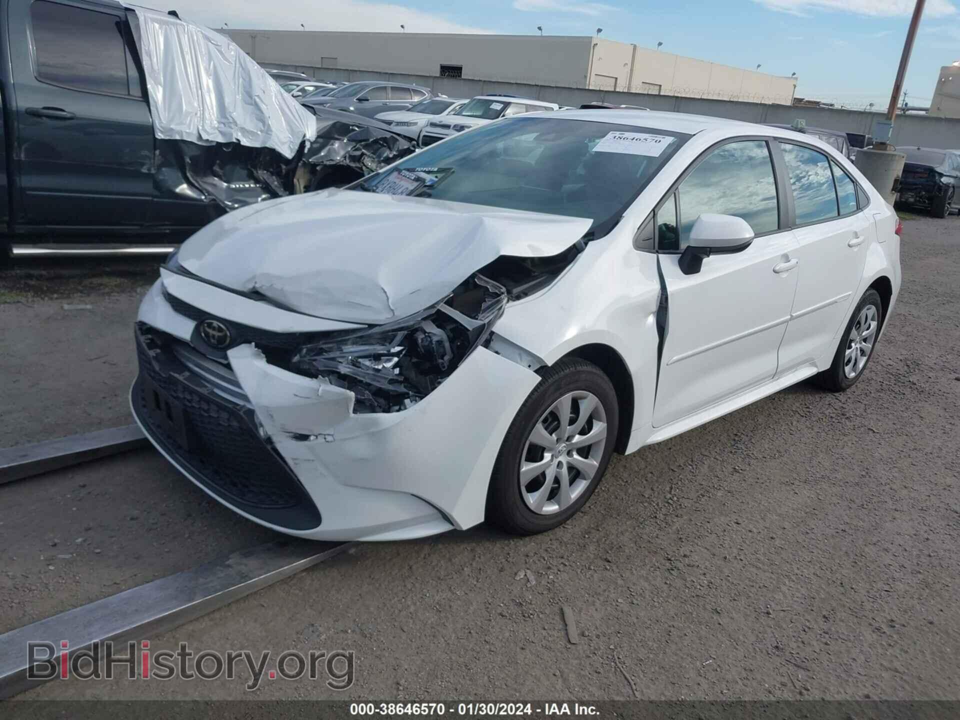 2021 TOYOTA COROLLA - VIN: 5YFEPMAE4MP260660 - Фото 2