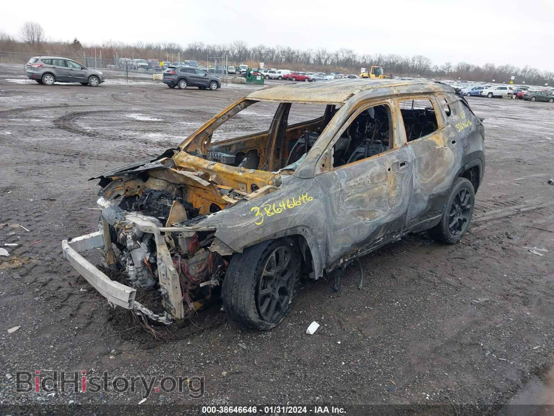 2022 JEEP COMPASS - VIN: 3C4NJDBB7NT228709 - Фото 2