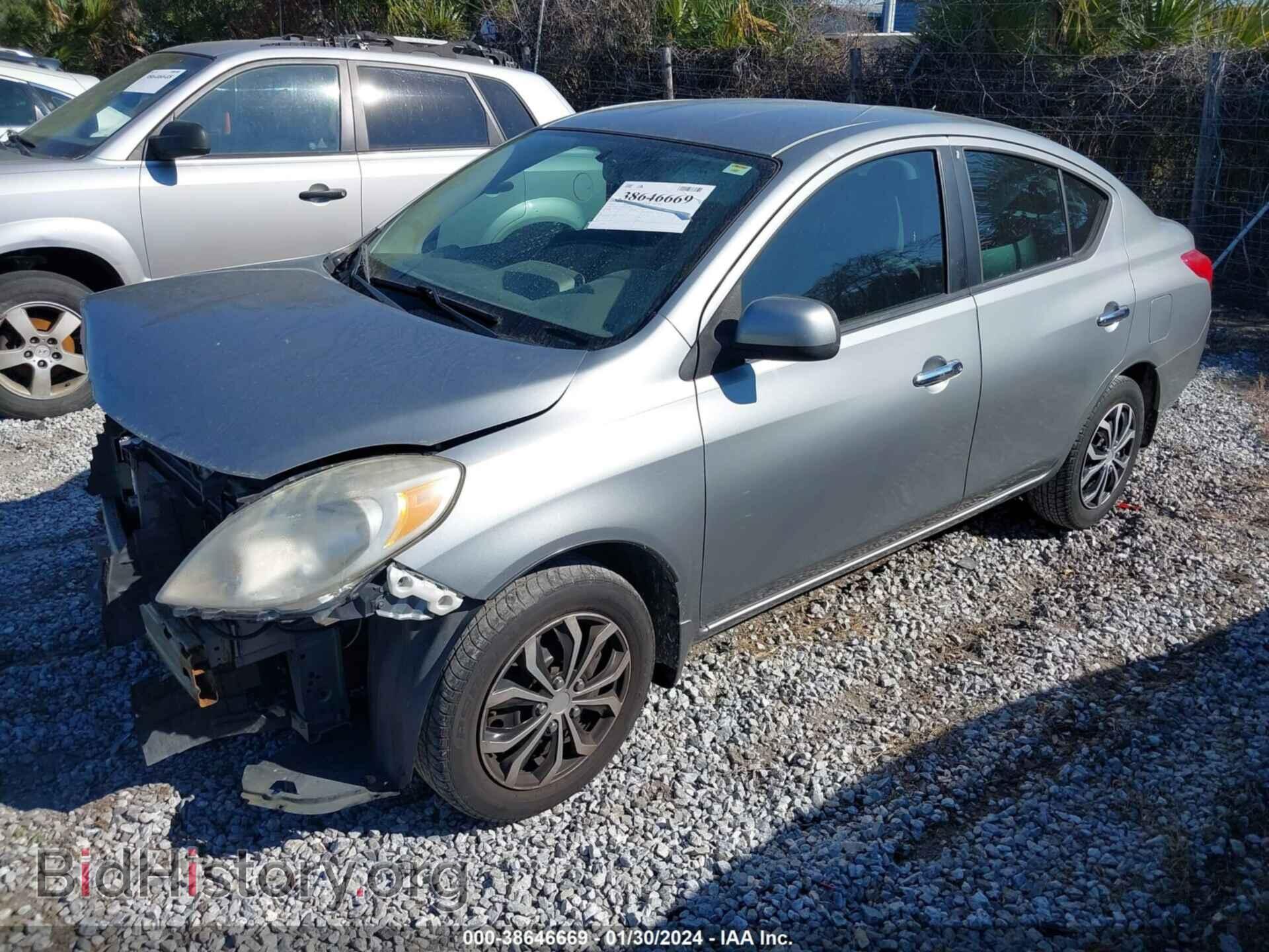 2012 NISSAN VERSA - VIN: 3N1CN7AP2CL877182 - Фото 2