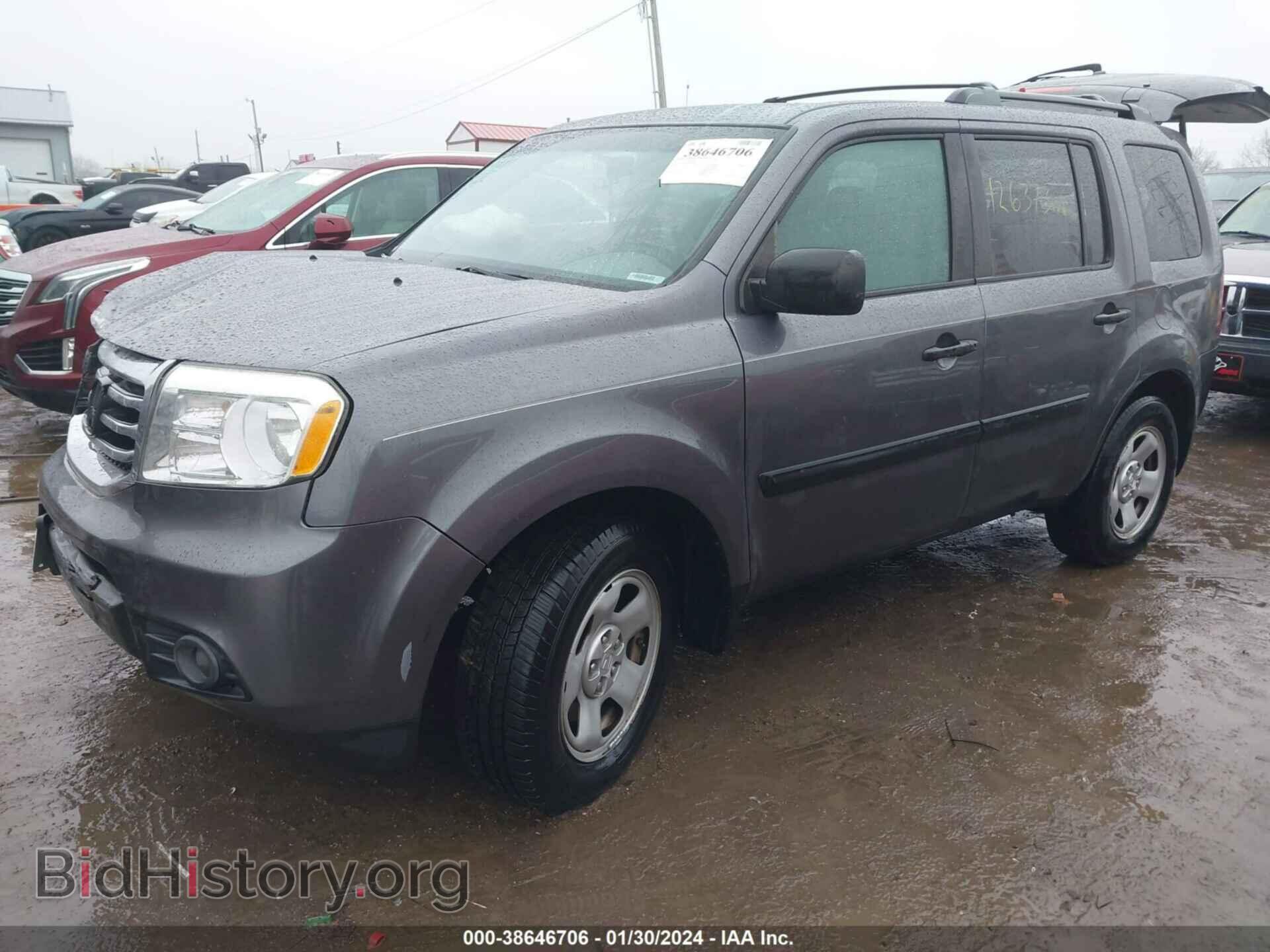 2014 HONDA PILOT - VIN: 5FNYF3H26EB002997 - Фото 2