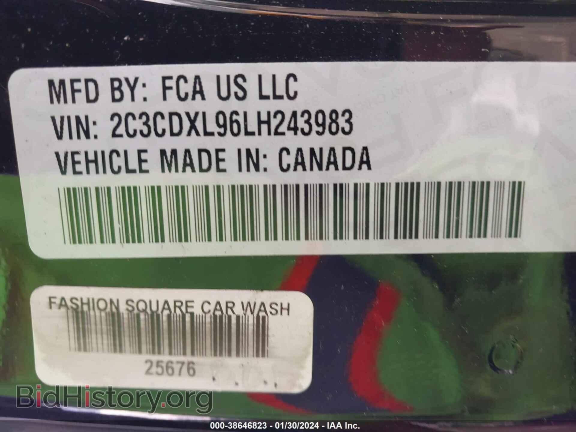 2020 DODGE CHARGER - VIN: 2C3CDXL96LH243983 - Фото 9