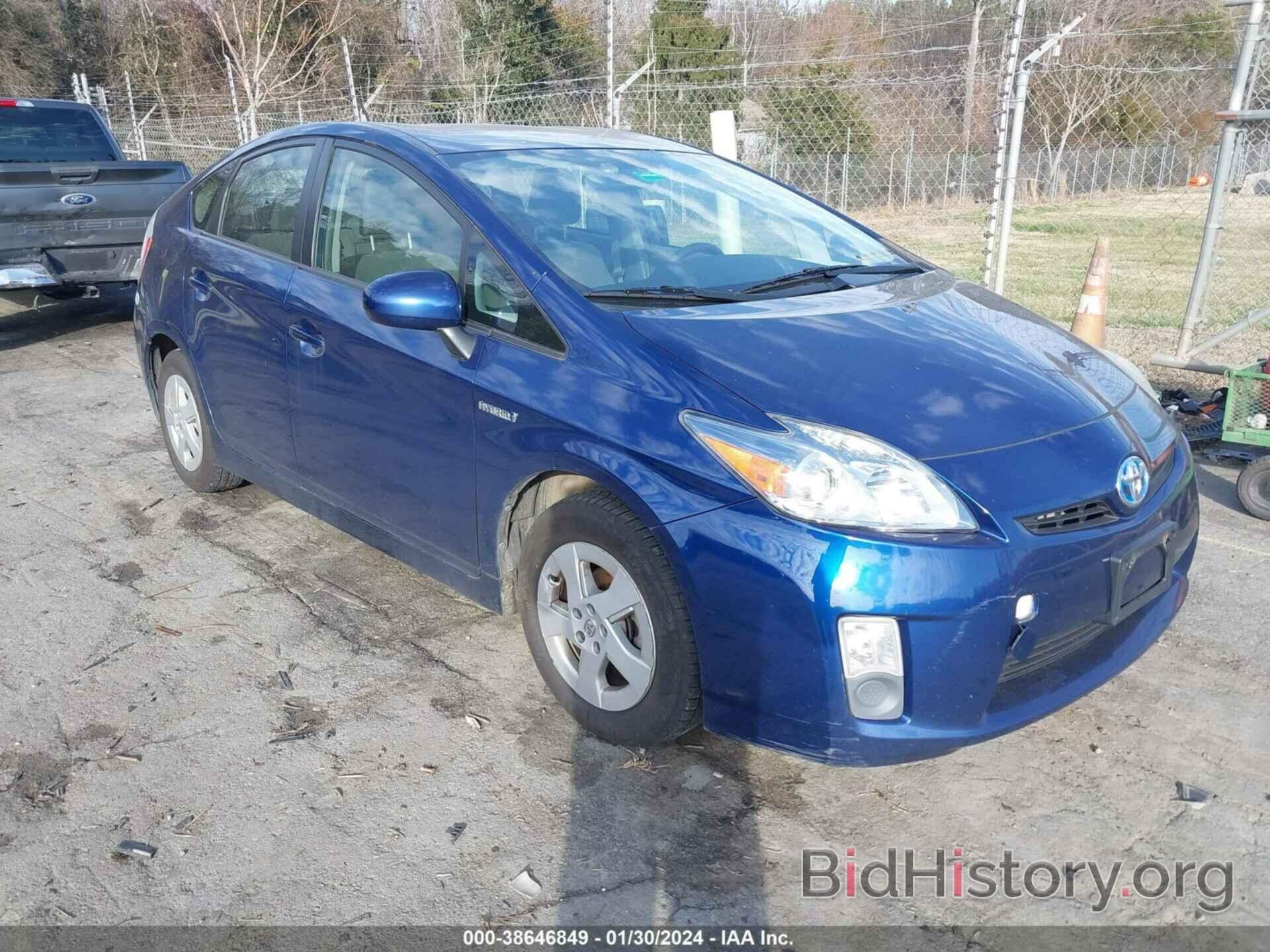 Photo JTDKN3DU9B0322535 - TOYOTA PRIUS 2011