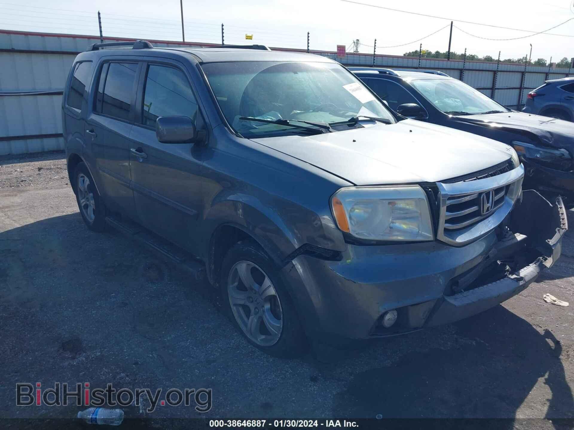 Фотография 5FNYF3H53CB022387 - HONDA PILOT 2012