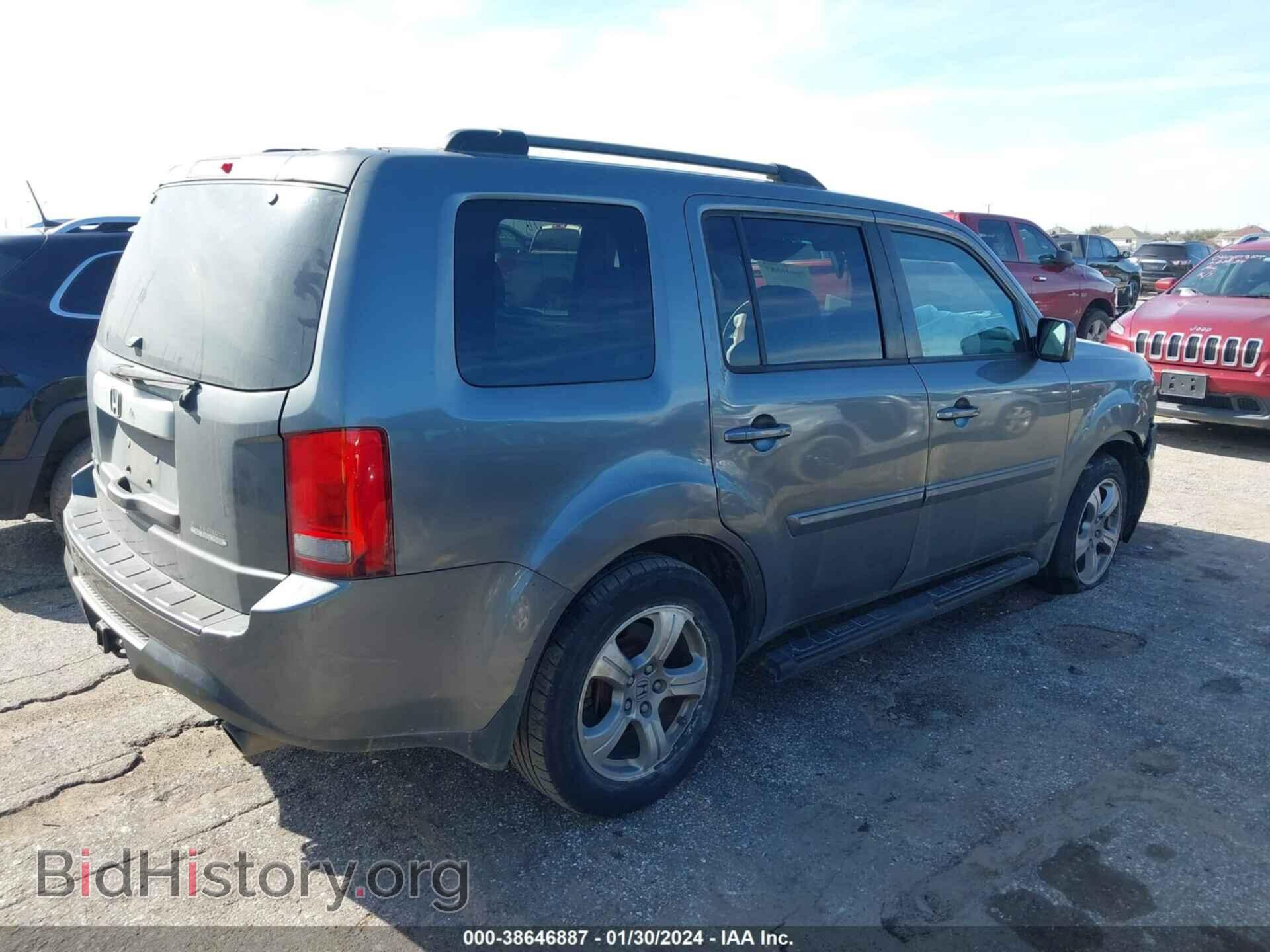 2012 HONDA PILOT - VIN: 5FNYF3H53CB022387 - Фото 4