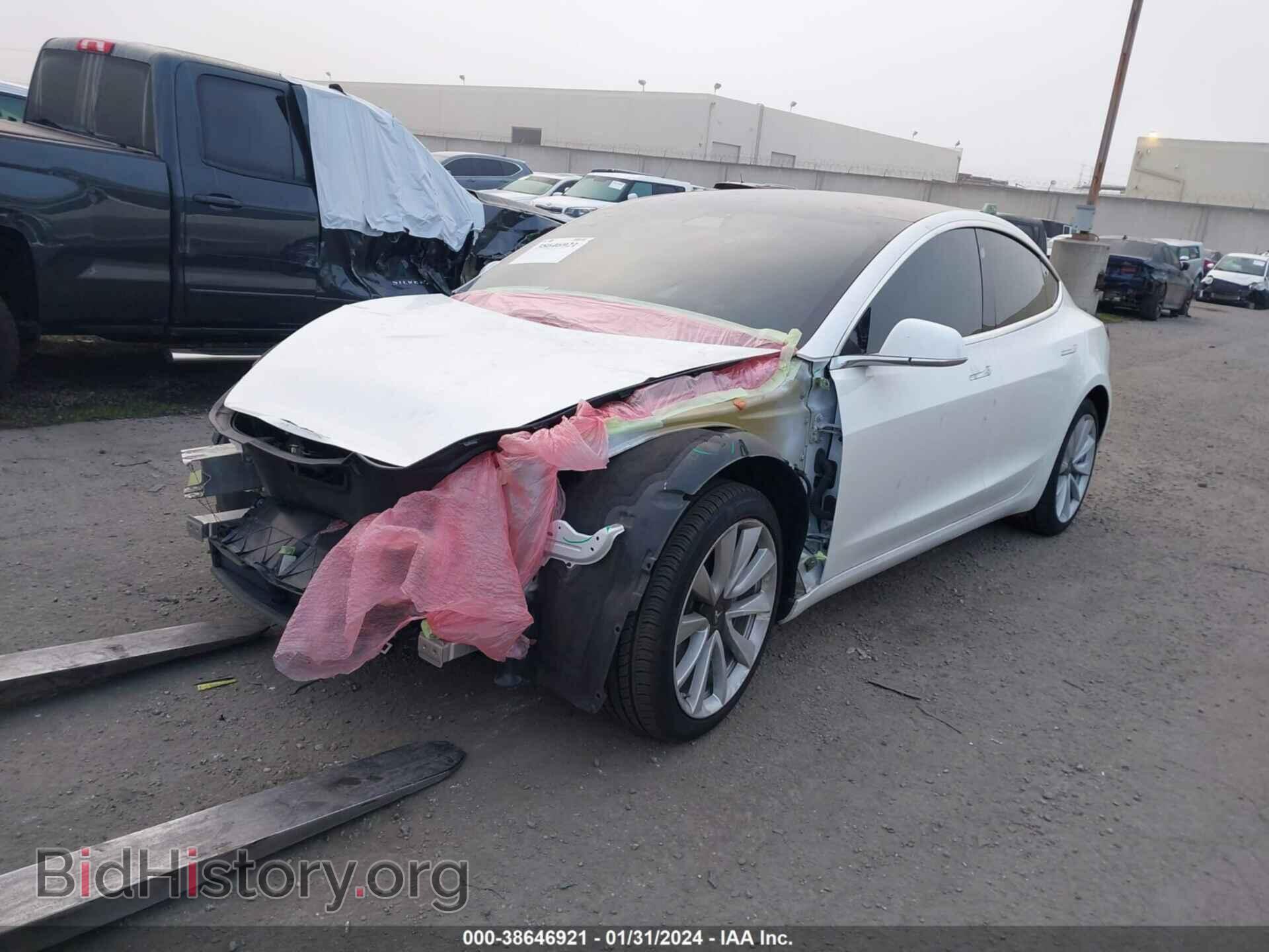 2020 TESLA MODEL 3 - VIN: 5YJ3E1EB4LF621648 - Фото 2