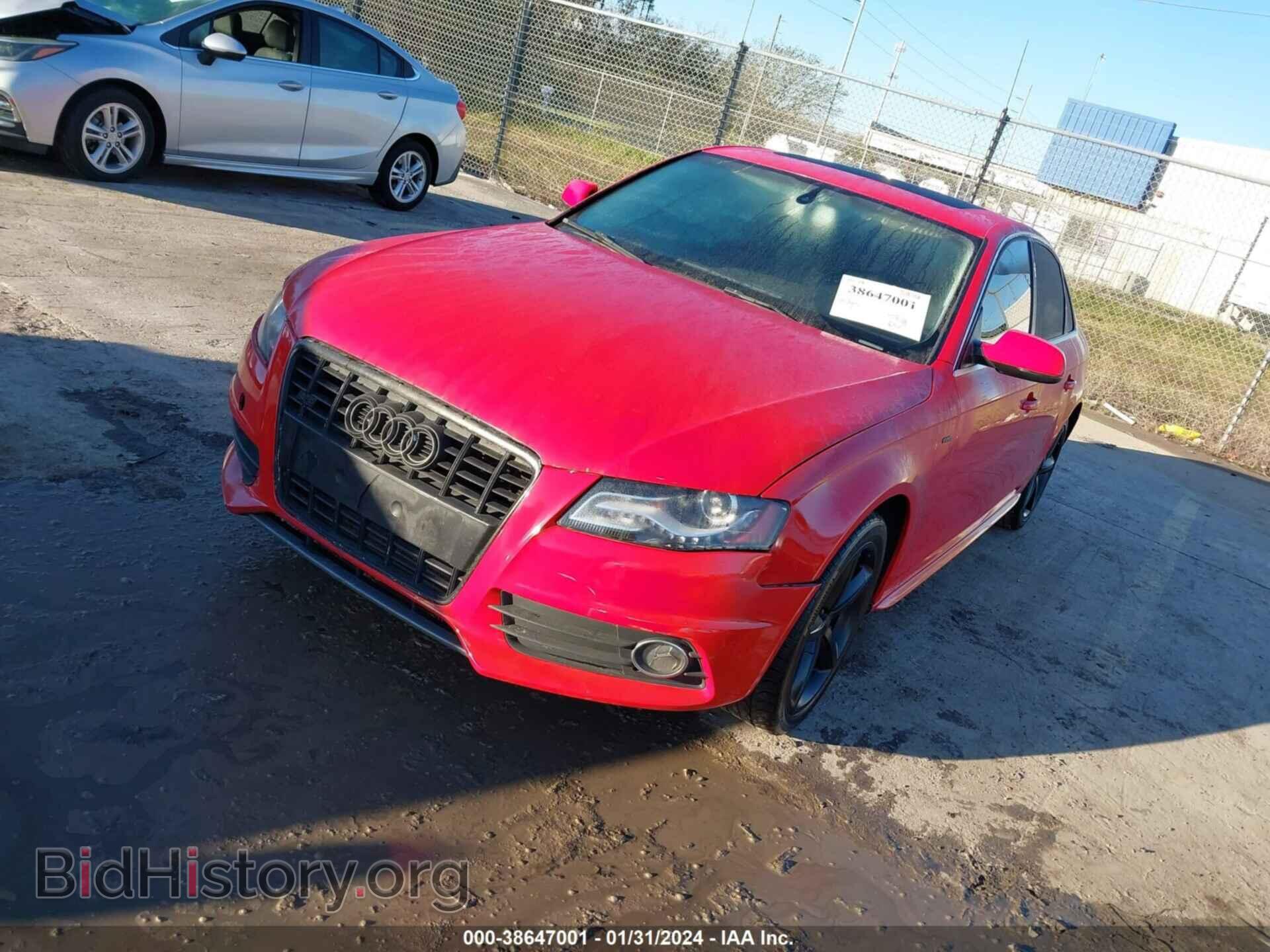 2012 AUDI A4 - VIN: WAUKFAFL3CN017880 - Фото 2