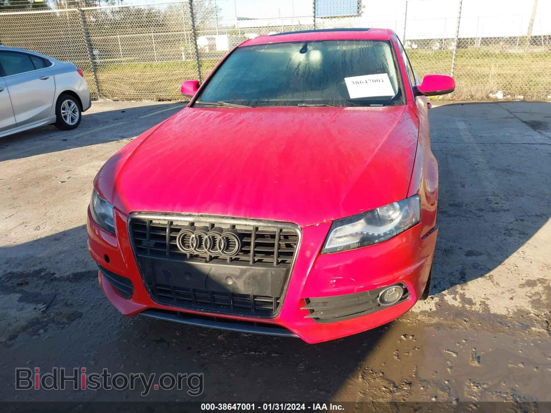 2012 AUDI A4 - VIN: WAUKFAFL3CN017880 - Фото 6