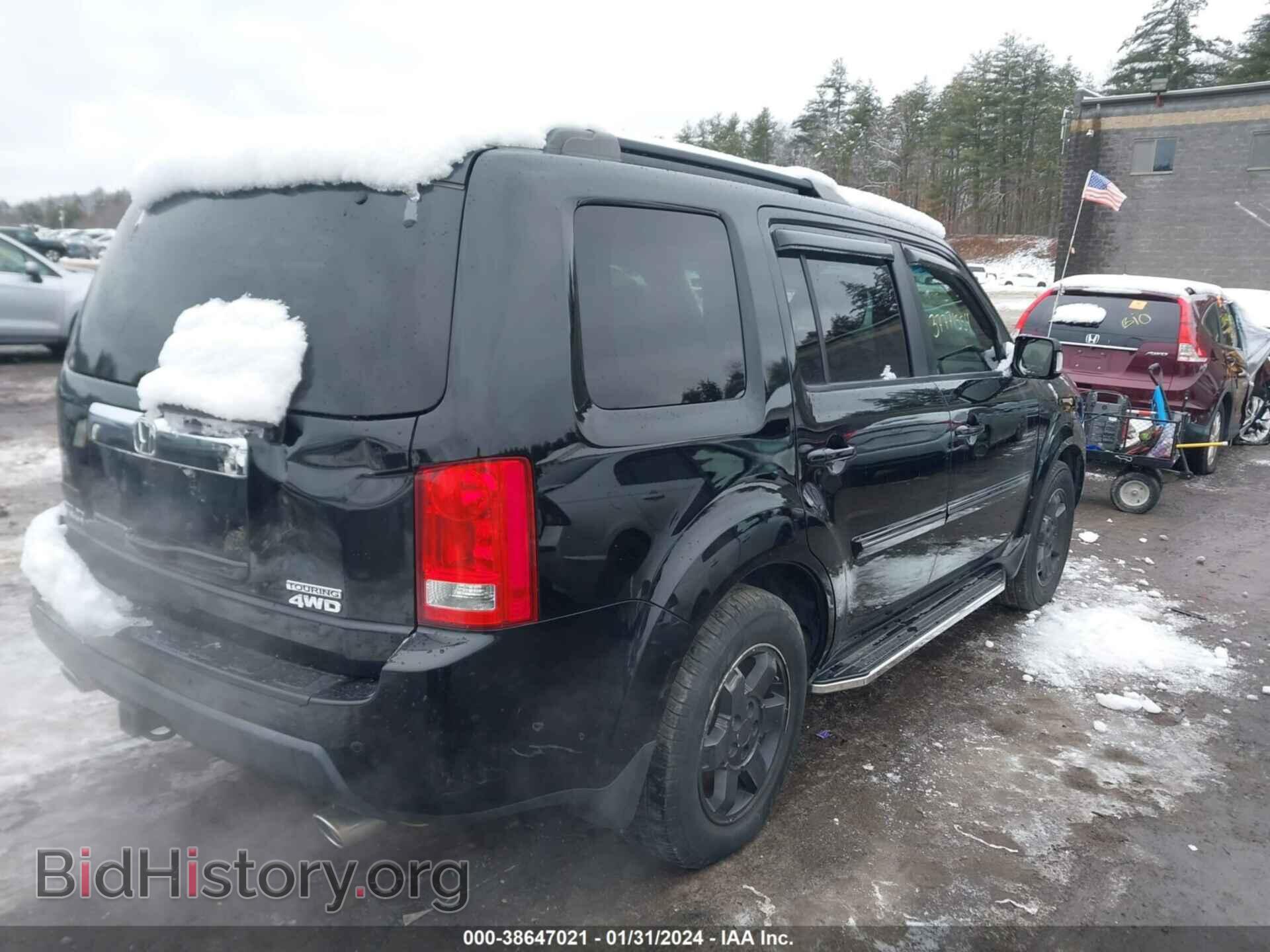 2009 HONDA PILOT - VIN: 5FNYF48959B007178 - Фото 4