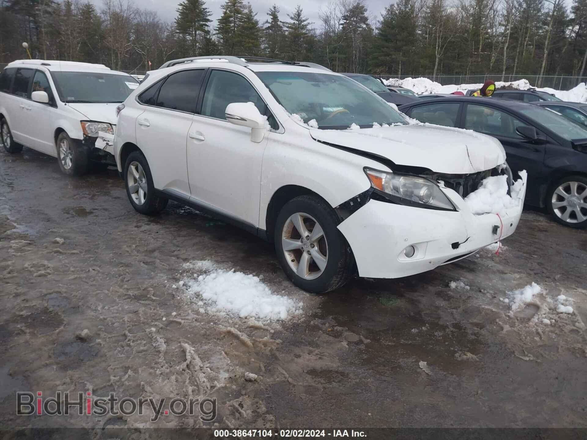 Фотография 2T2BK1BA1CC151871 - LEXUS RX 350 2012