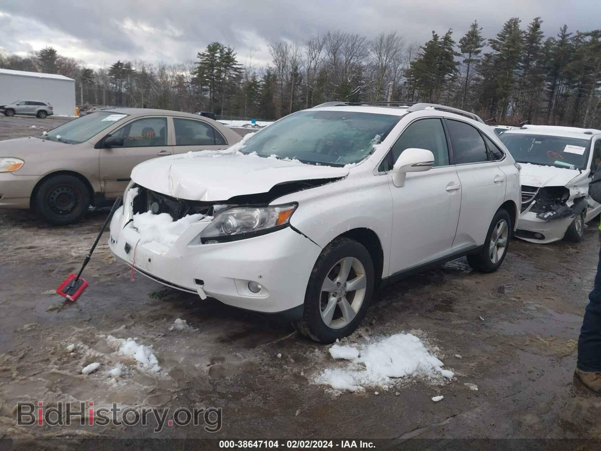 2012 LEXUS RX 350 - VIN: 2T2BK1BA1CC151871 - Фото 2