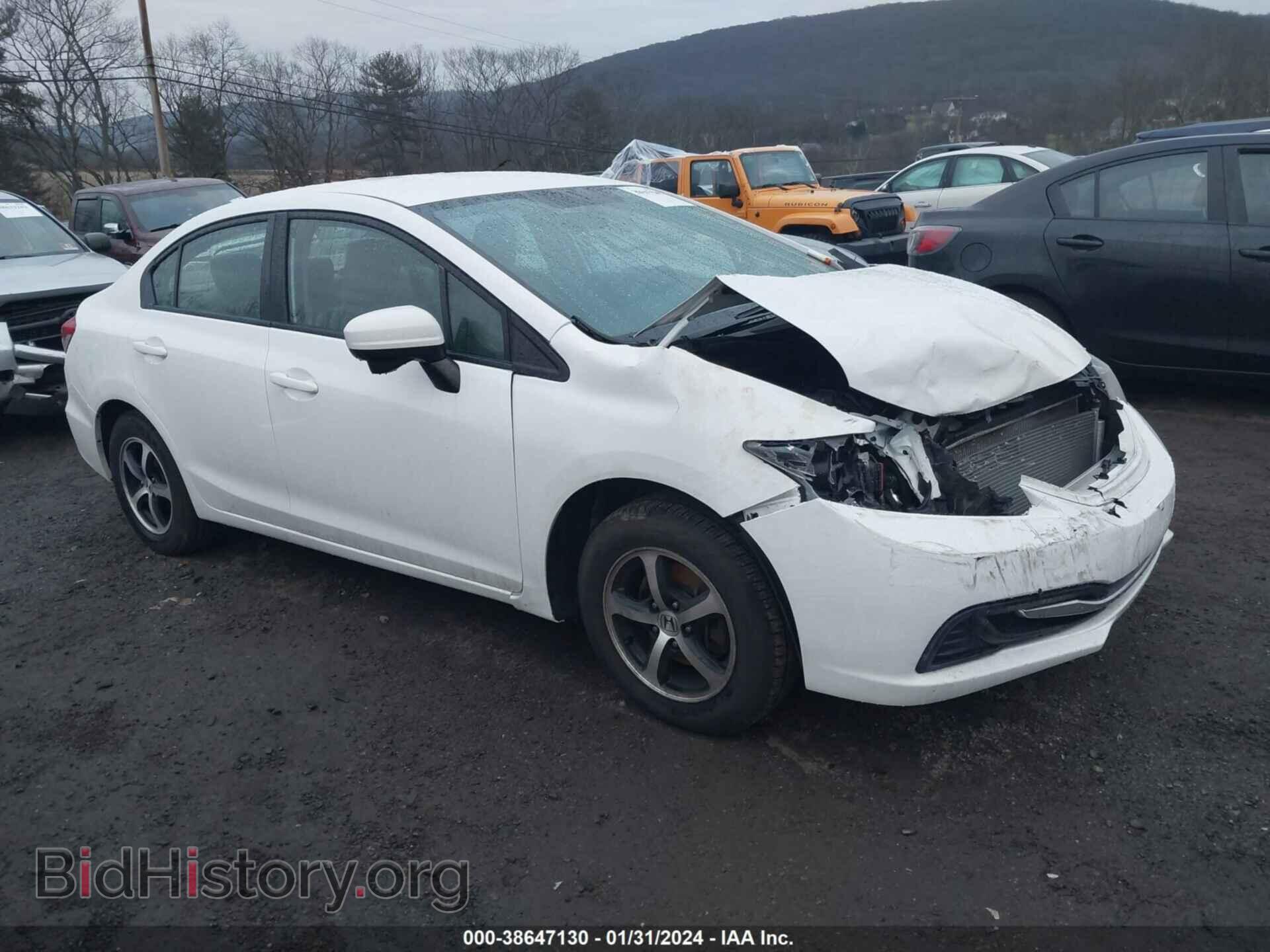 Фотография 19XFB2F72FE229591 - HONDA CIVIC 2015