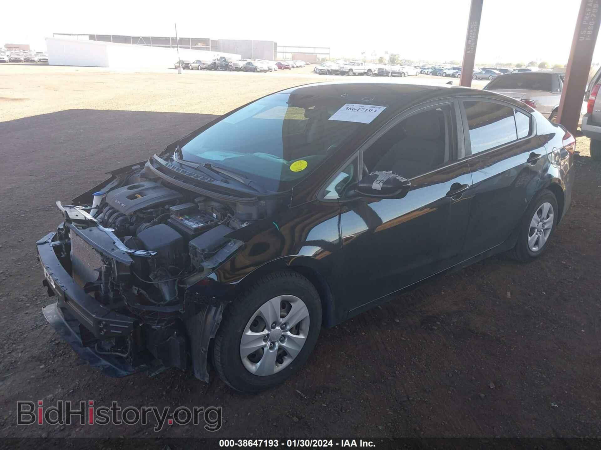 2017 KIA FORTE - VIN: 3KPFK4A75HE034221 - Фото 2