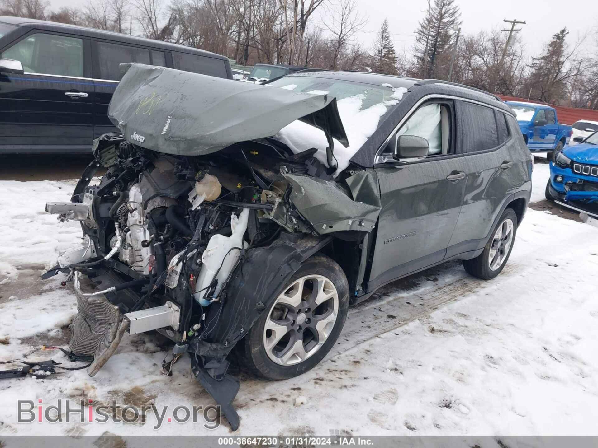 2021 JEEP COMPASS - VIN: 3C4NJDCB5MT529458 - Фото 2