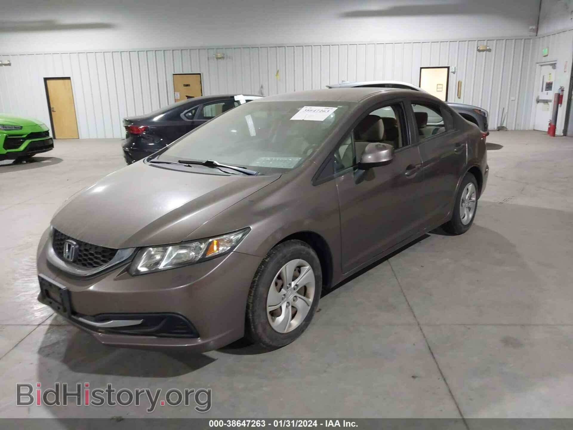2013 HONDA CIVIC - VIN: 19XFB2F54DE292204 - Фото 2