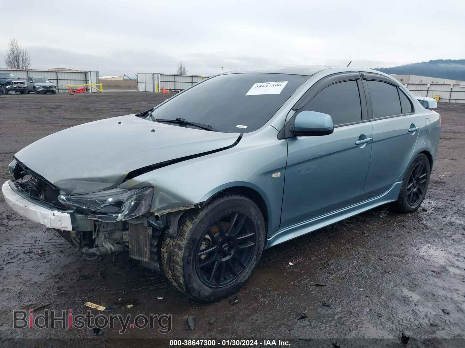 2008 MITSUBISHI LANCER - VIN: JA3AU86U98U041067 - Фото 2