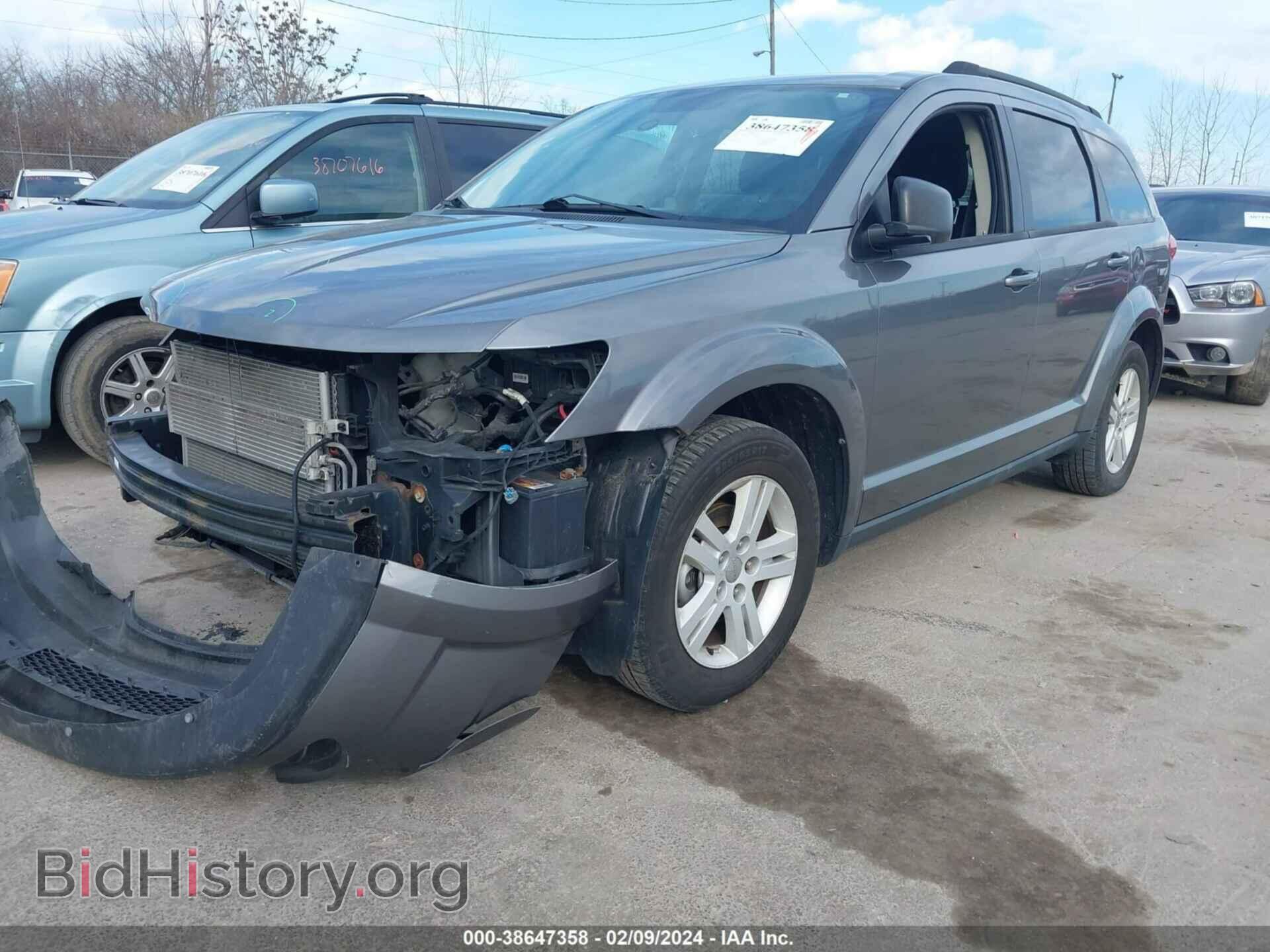 2012 DODGE JOURNEY - VIN: 3C4PDCAB0CT290235 - Фото 2