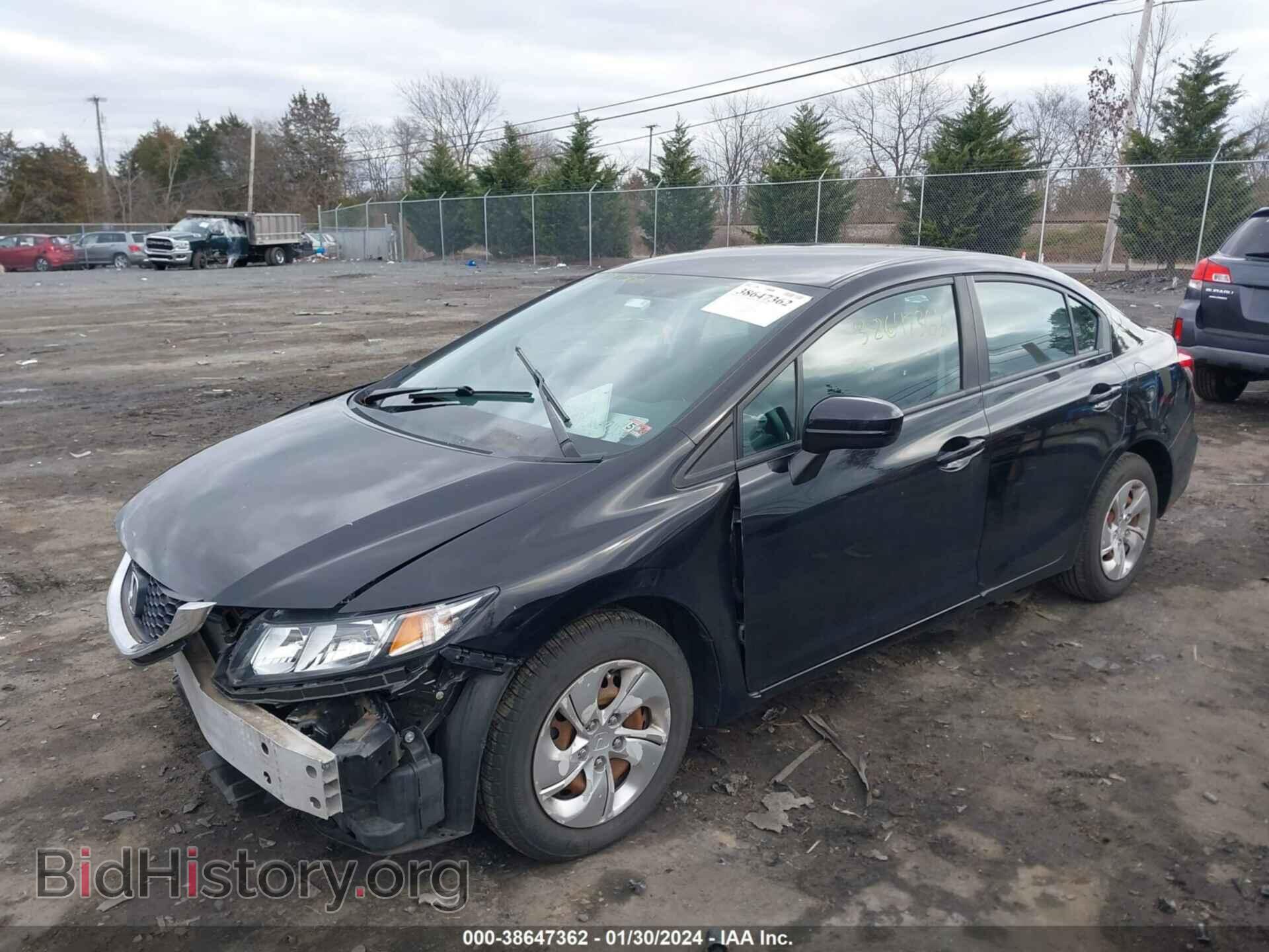 2015 HONDA CIVIC - VIN: 19XFB2F54FE035837 - Фото 2