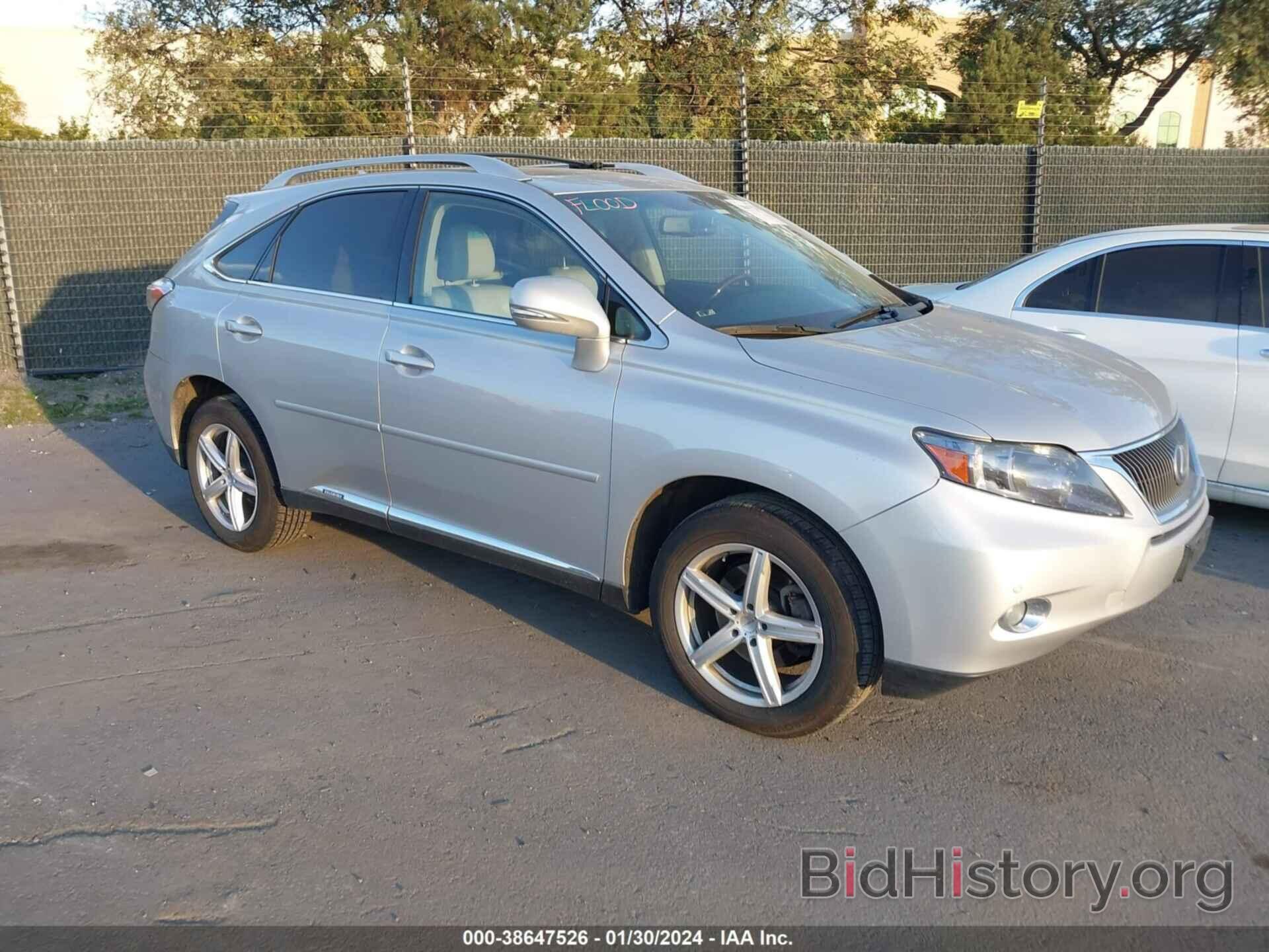 Photo JTJBC1BA1A2009448 - LEXUS RX 450H 2010