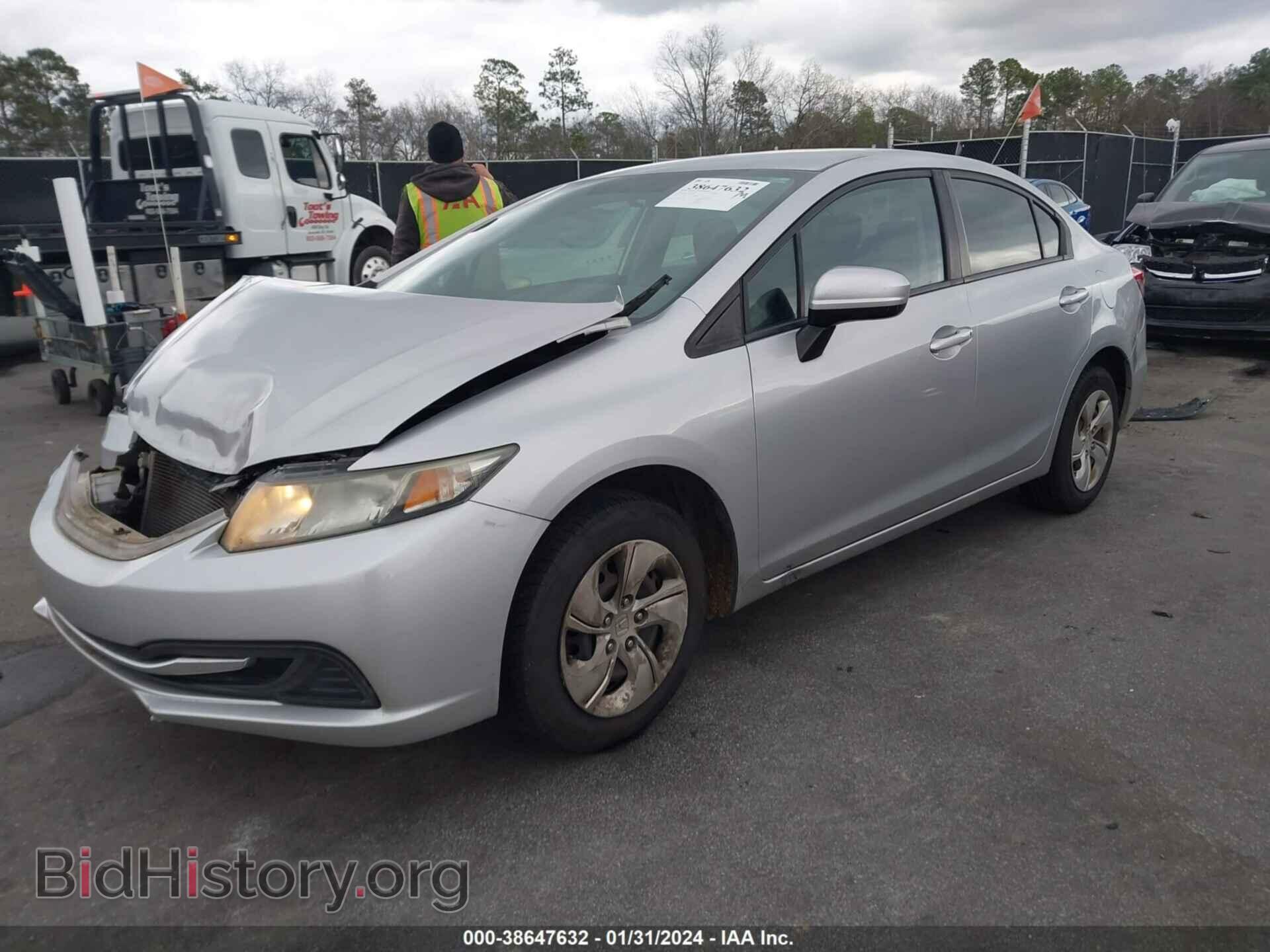 2015 HONDA CIVIC - VIN: 19XFB2F55FE046149 - Photo 2