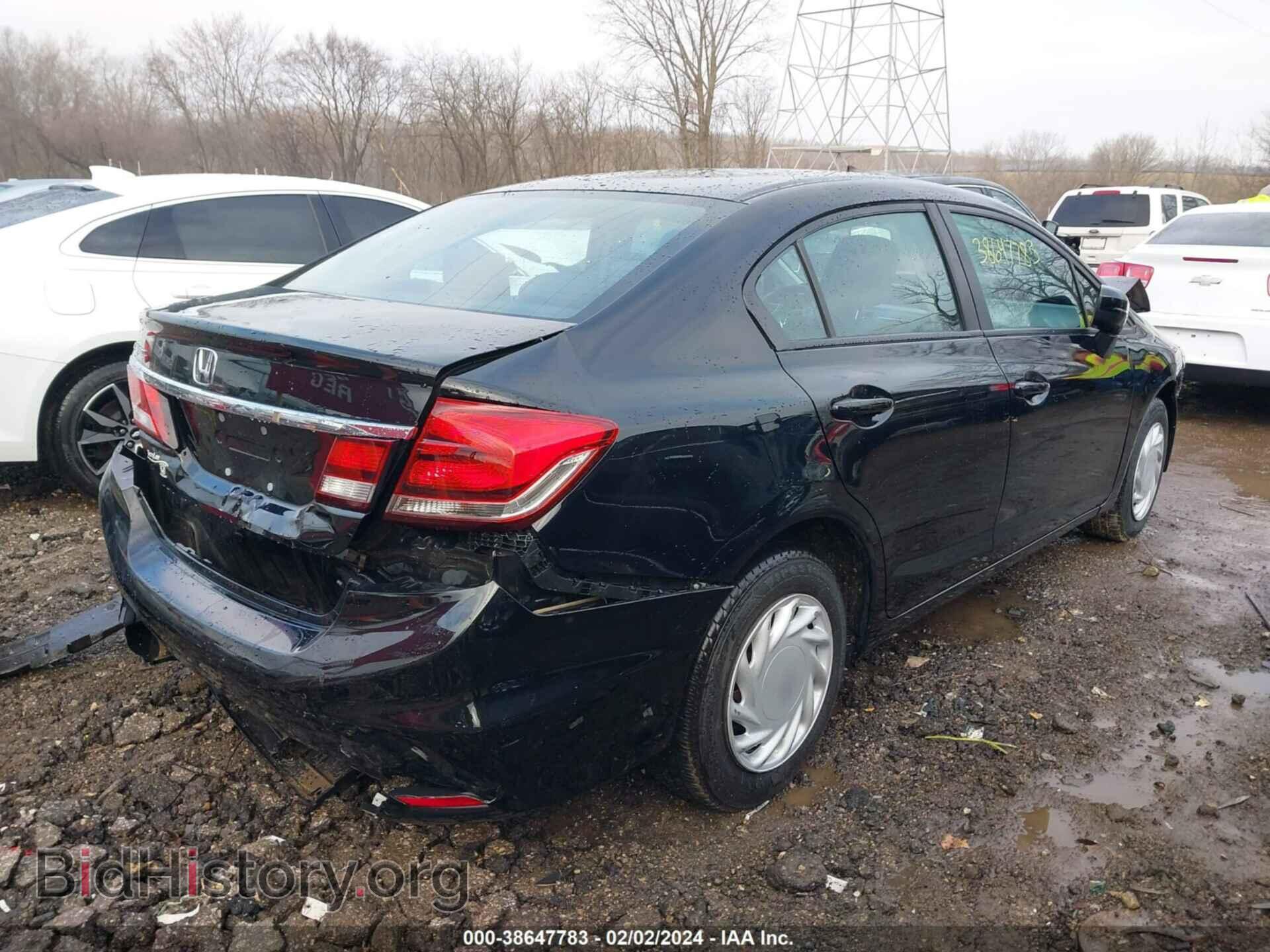 2014 HONDA CIVIC - VIN: 19XFB2F58EE062537 - Фото 4