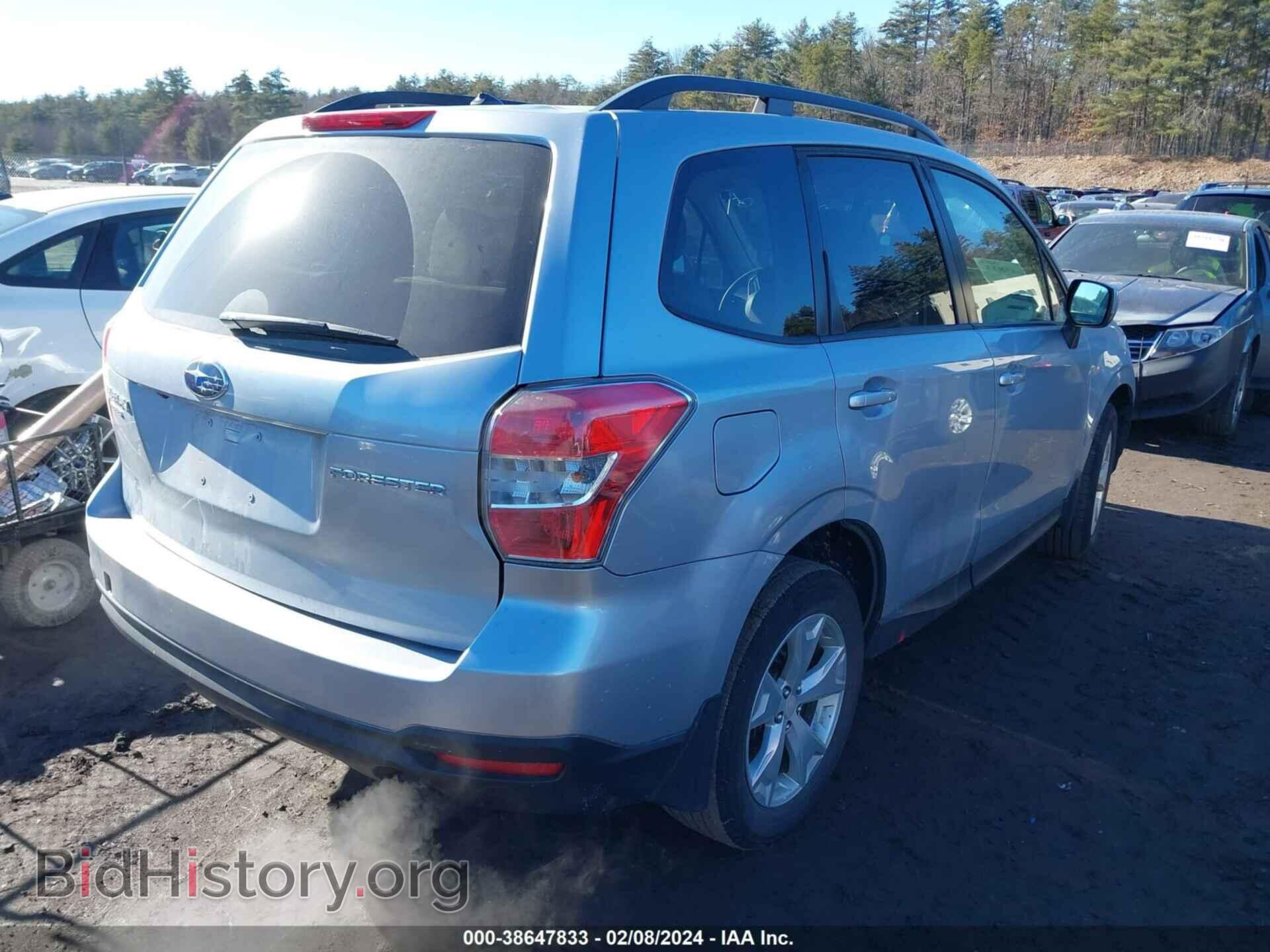 2014 SUBARU FORESTER - VIN: JF2SJAECXEH426268 - Фото 4