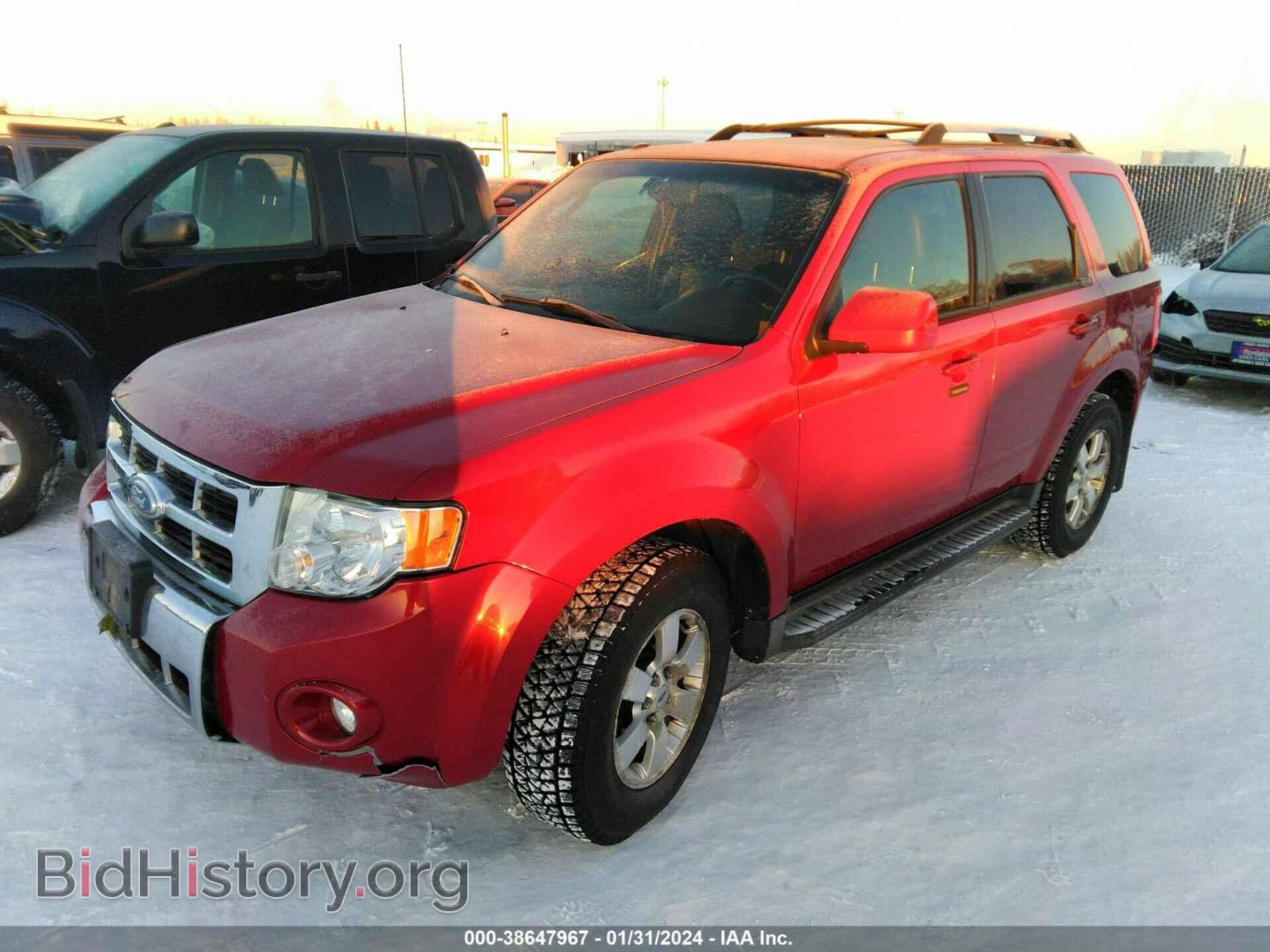 2010 FORD ESCAPE - VIN: 1FMCU9E77AKC72381 - Фото 2