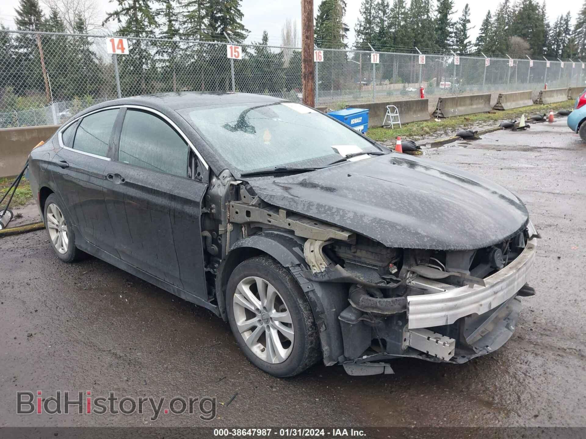 Фотография 1C3CCCAB9FN701321 - CHRYSLER 200 2015