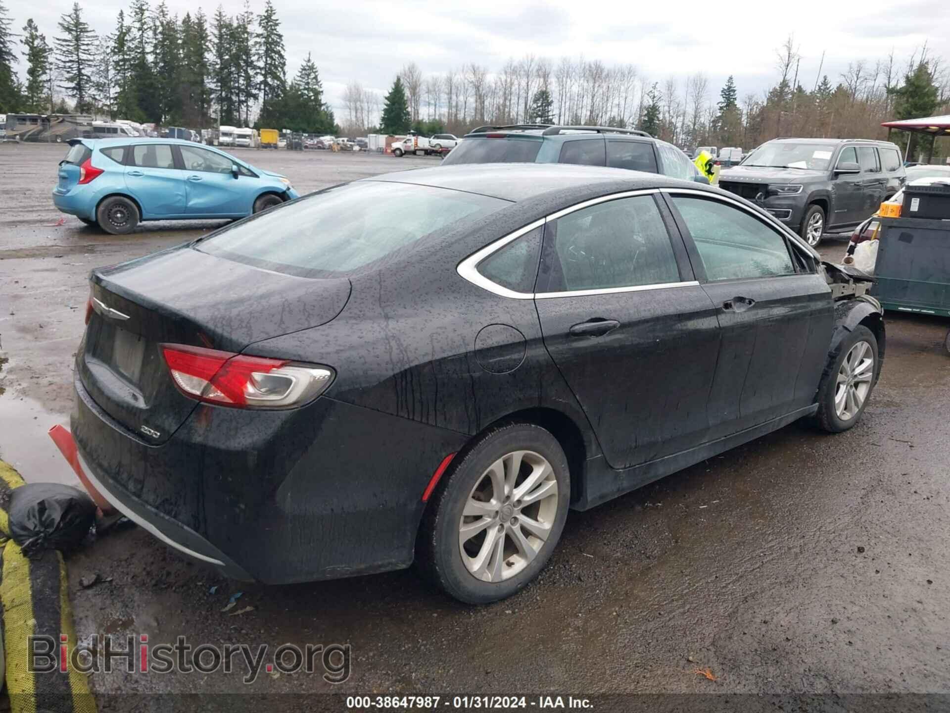 2015 CHRYSLER 200 - VIN: 1C3CCCAB9FN701321 - Фото 4